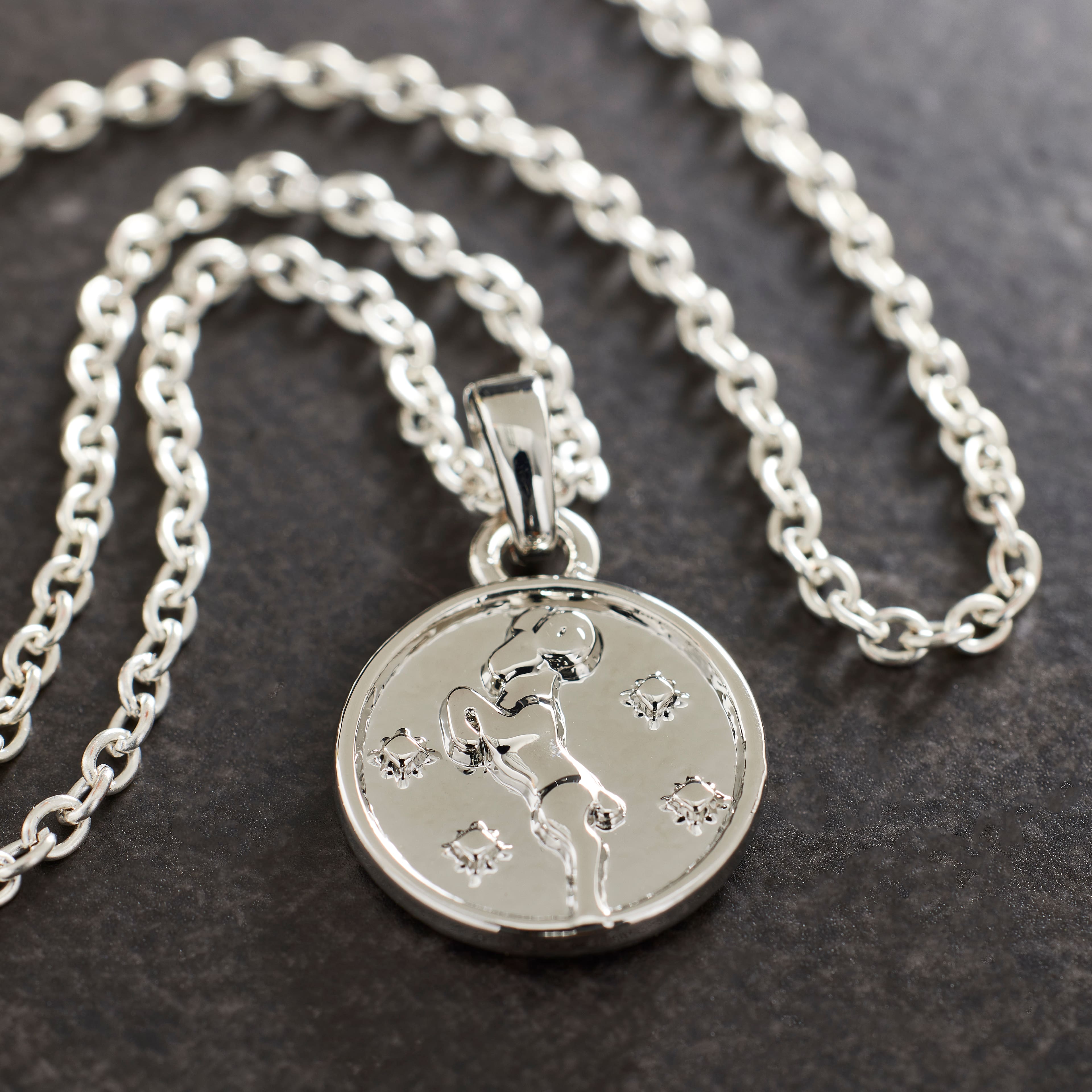 12 Pack: Metal Zodiac Coin Charm by Bead Landing&#x2122;