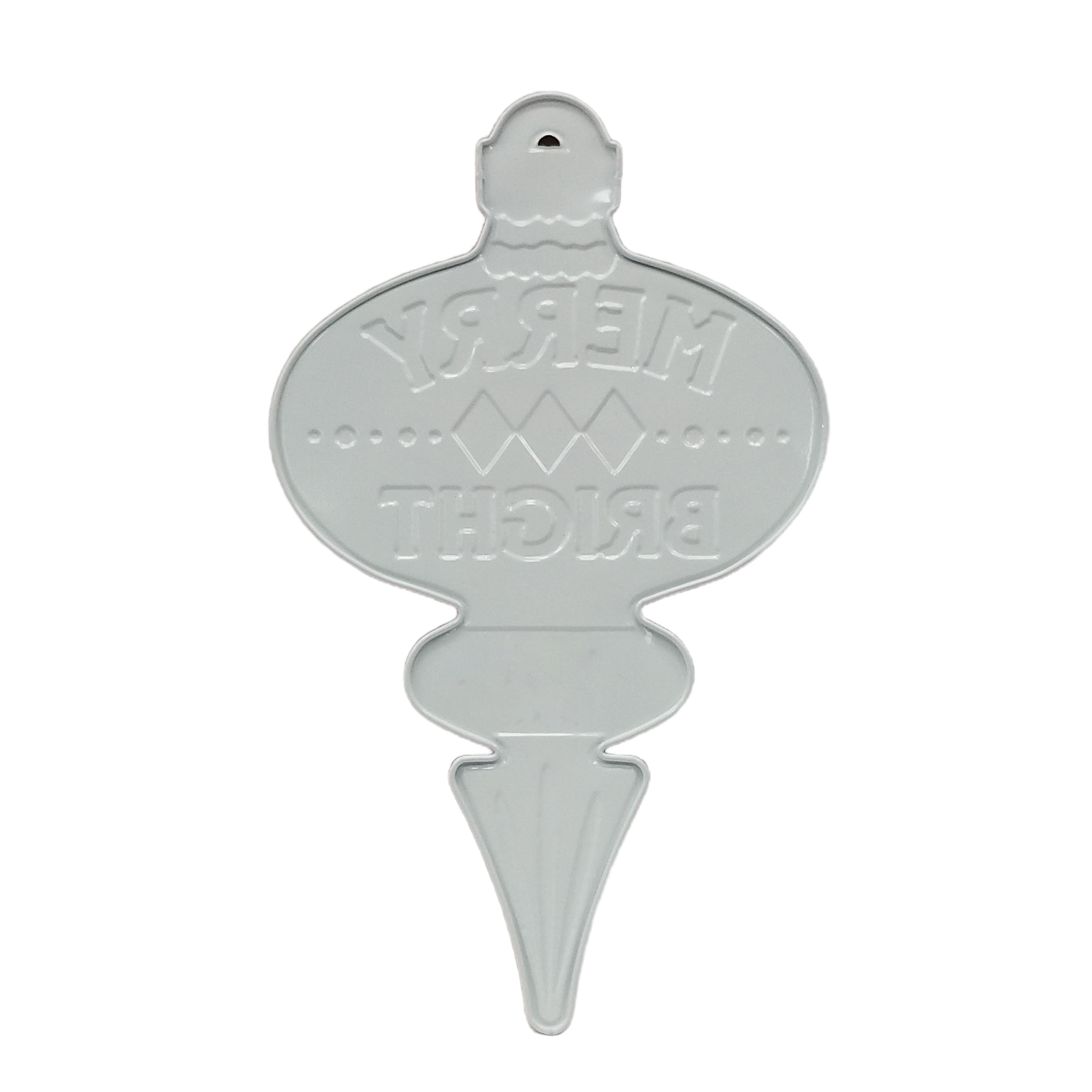 19&#x22; Merry &#x26; Bright Teardrop Ornament Wall D&#xE9;cor by Ashland&#xAE;