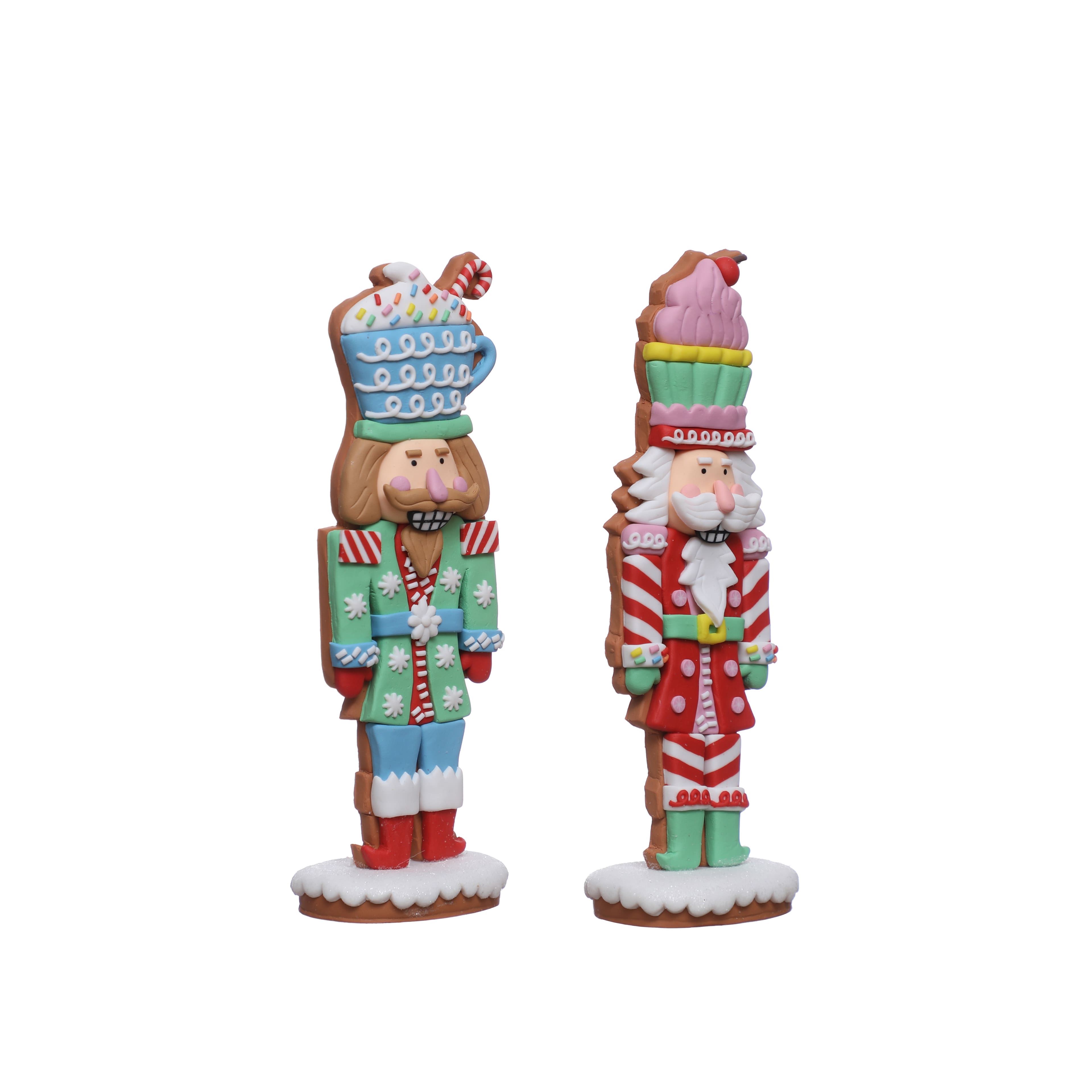 Assorted Sprinkle Shop 8&#x22; Clay Nutcracker Tabletop D&#xE9;cor by Ashland&#xAE;