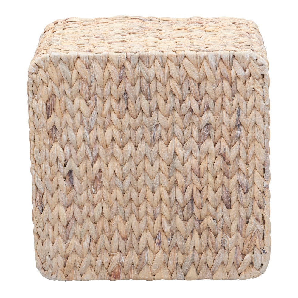 Household Essentials 11" Square Hyacinth Wicker Basket