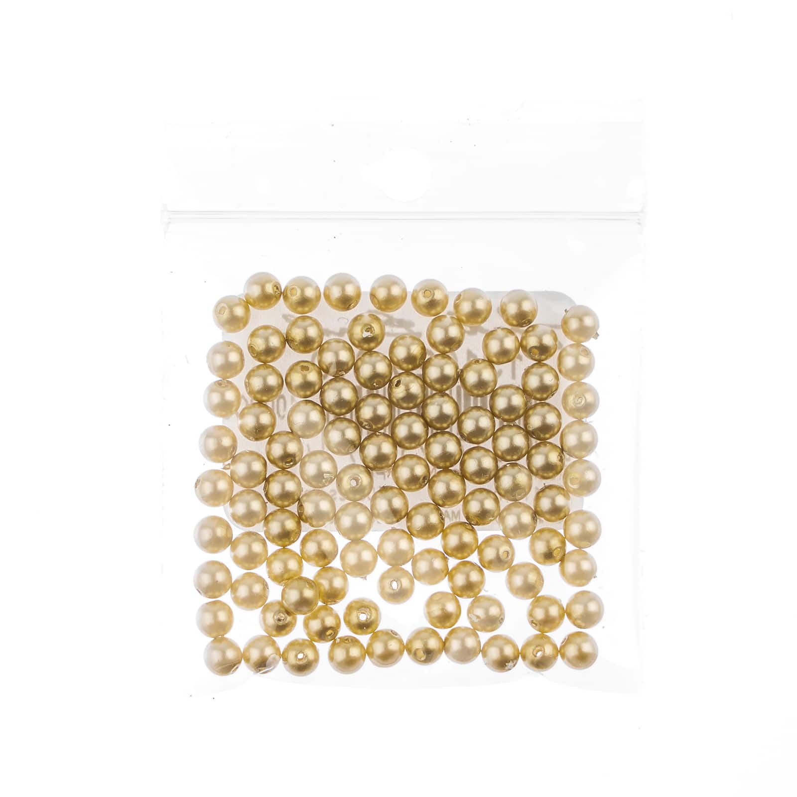 Preciosa Maxima 4mm Glass Nacre Pearls, 100ct.