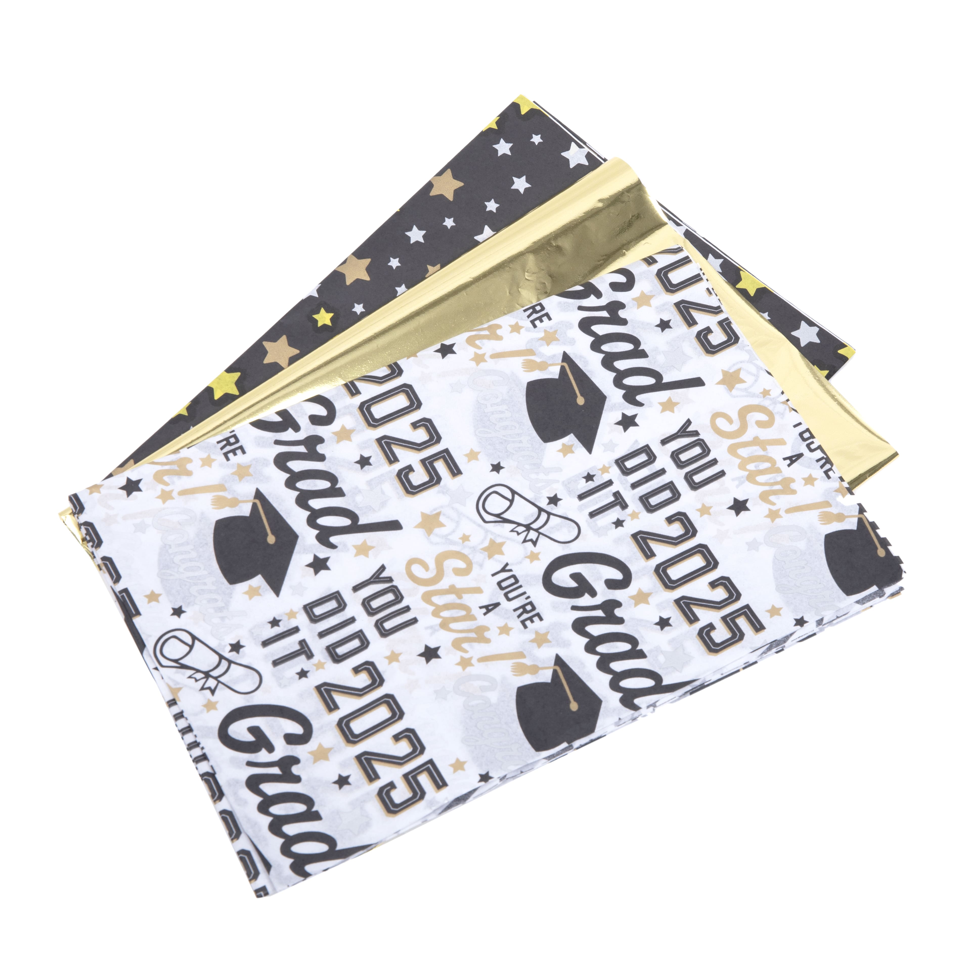 Assorted 20&#x22; Graduation Tissue Paper, 1pc. by Celebrate It&#x2122;