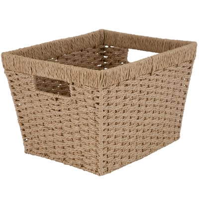 Simplify Large Dutch Weave Storage Basket | Michaels