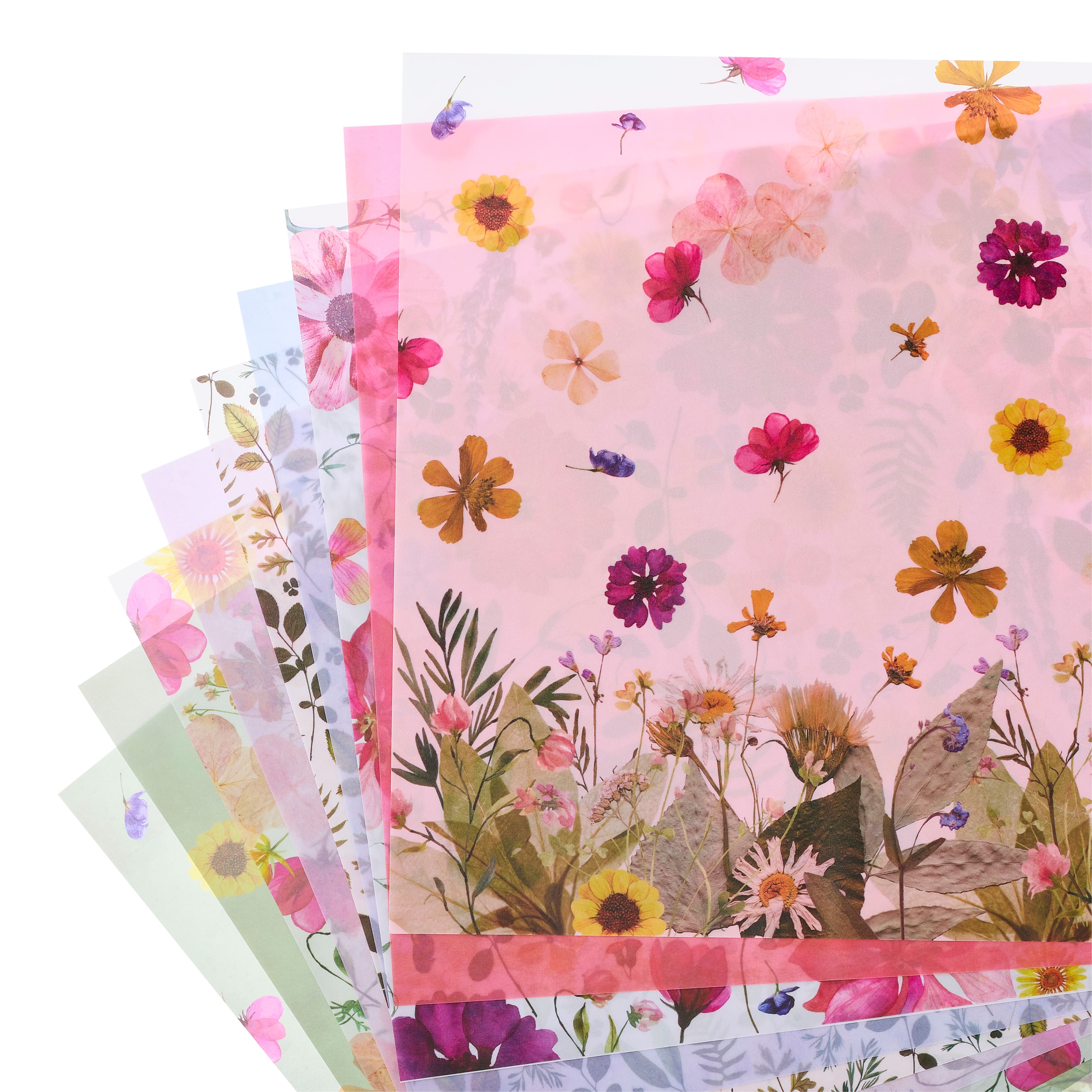 12" x 12" Colorful Vellum Paper Pad by Recollections™, 20 Sheets
