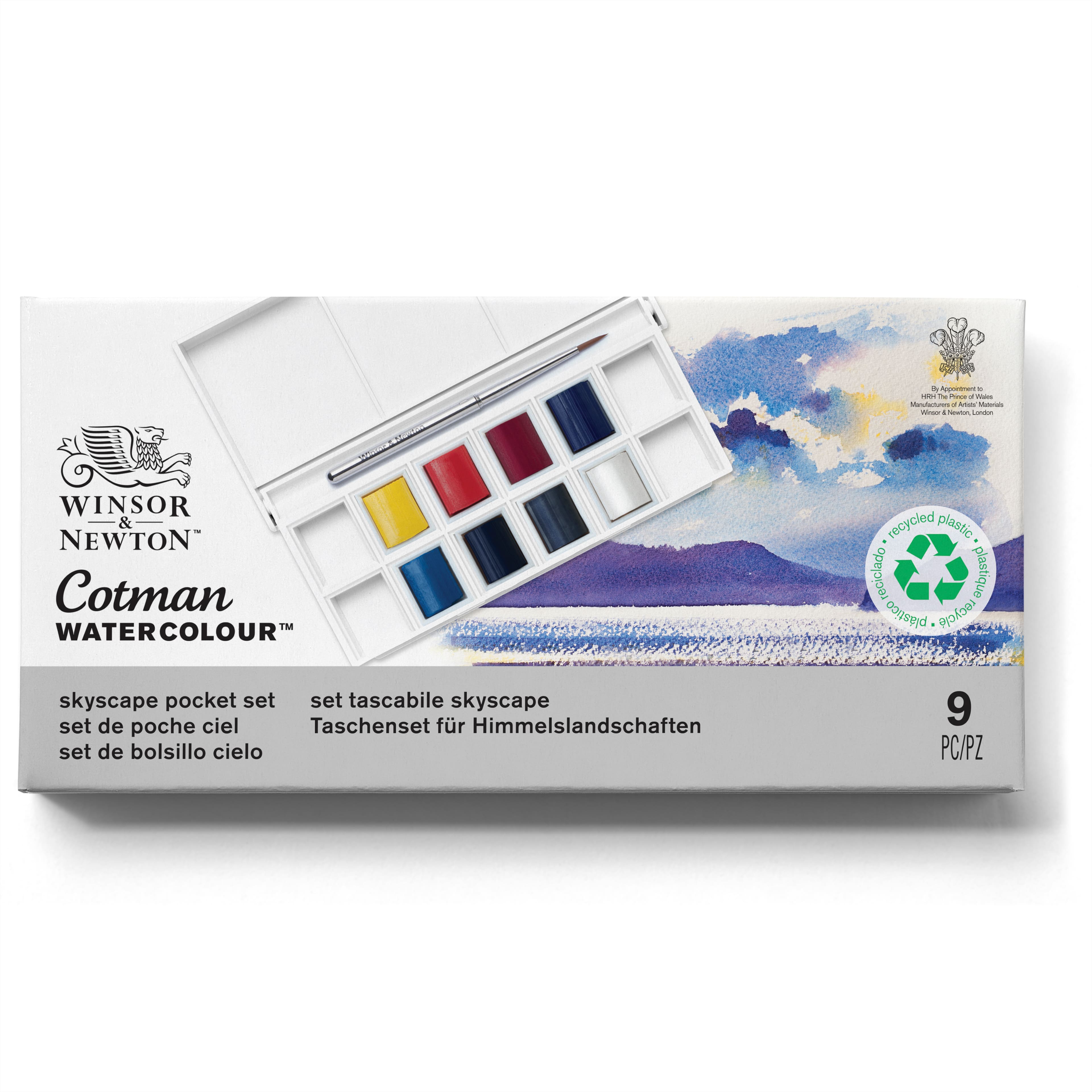 Winsor &#x26; Newton&#x2122; Cotman Watercolour&#x2122; 8 Color Skyscape Pocket Set