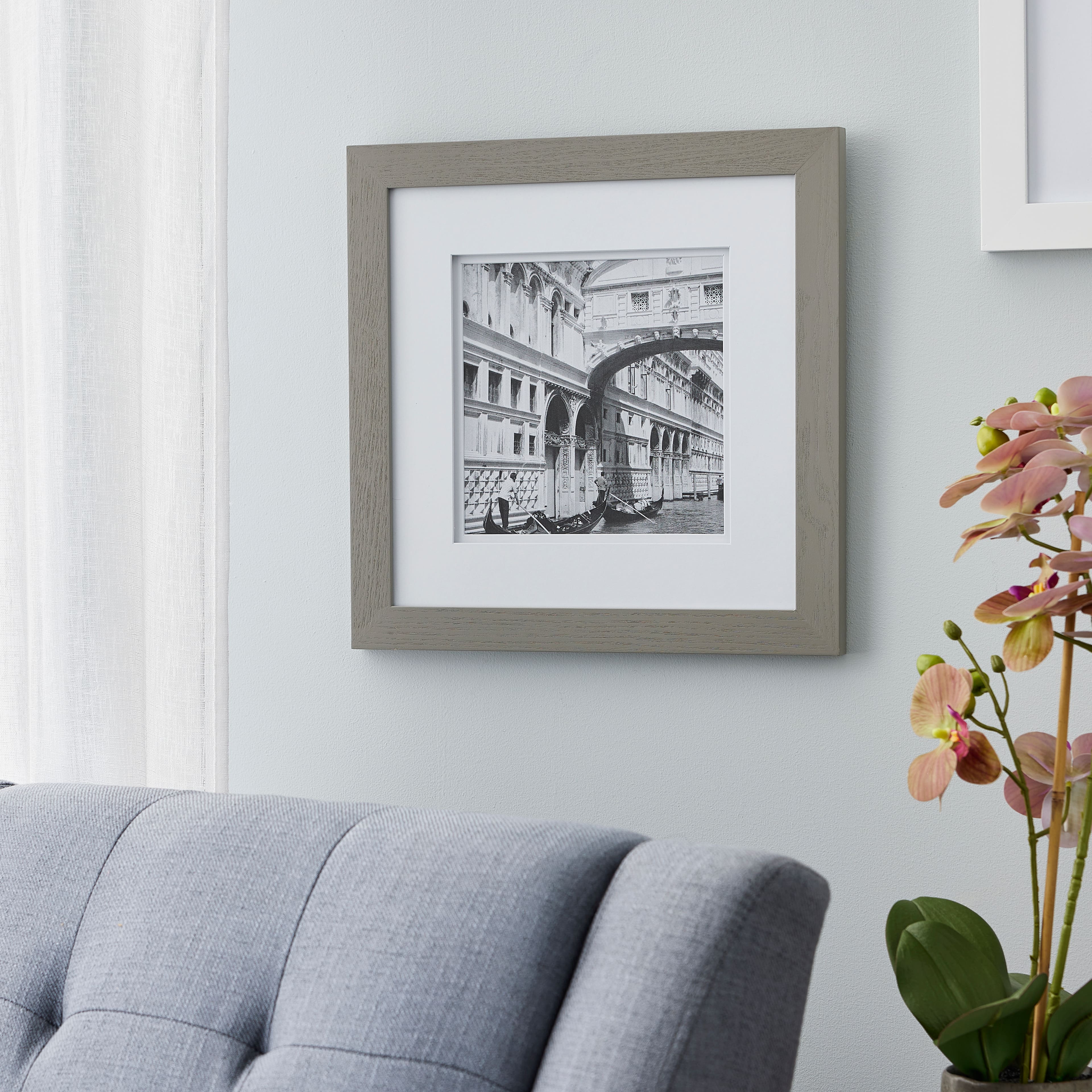 8 Pack: Gray Gallery Wall Frame with Double Mat by Studio D&#xE9;cor&#xAE;