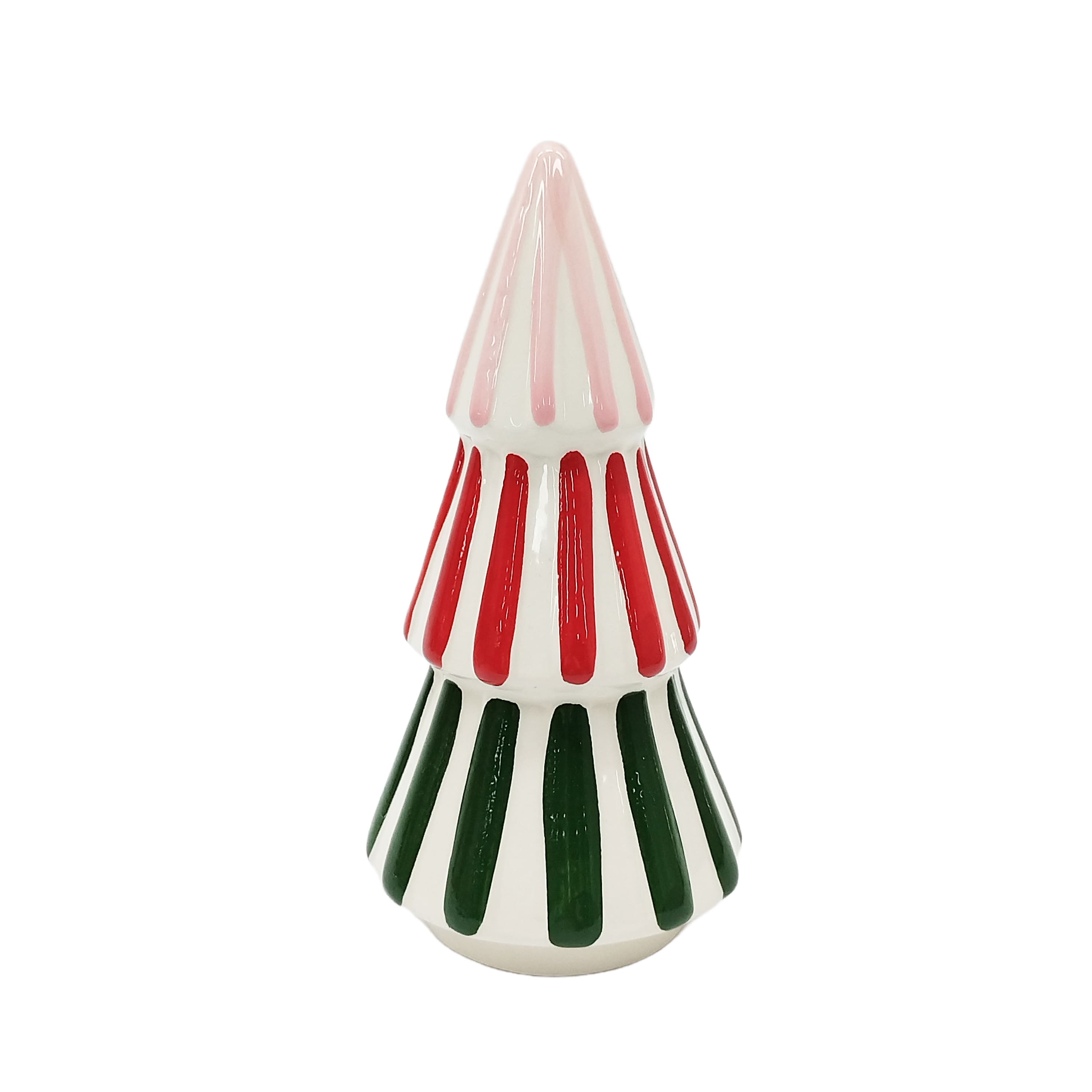 Pink, Red, &#x26; Green Ceramic Tree Tabletop D&#xE9;cor by Ashland&#xAE;