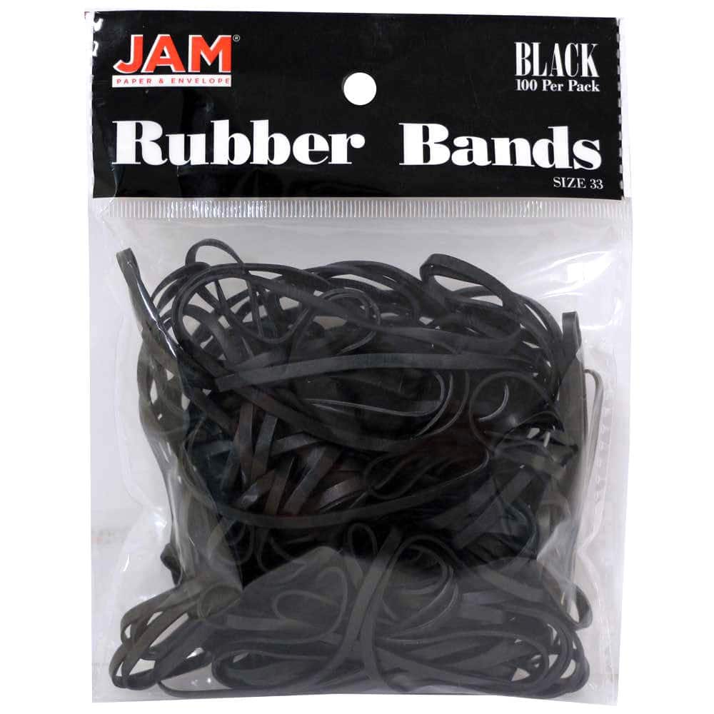 JAM Paper Size 33 Rubber Bands