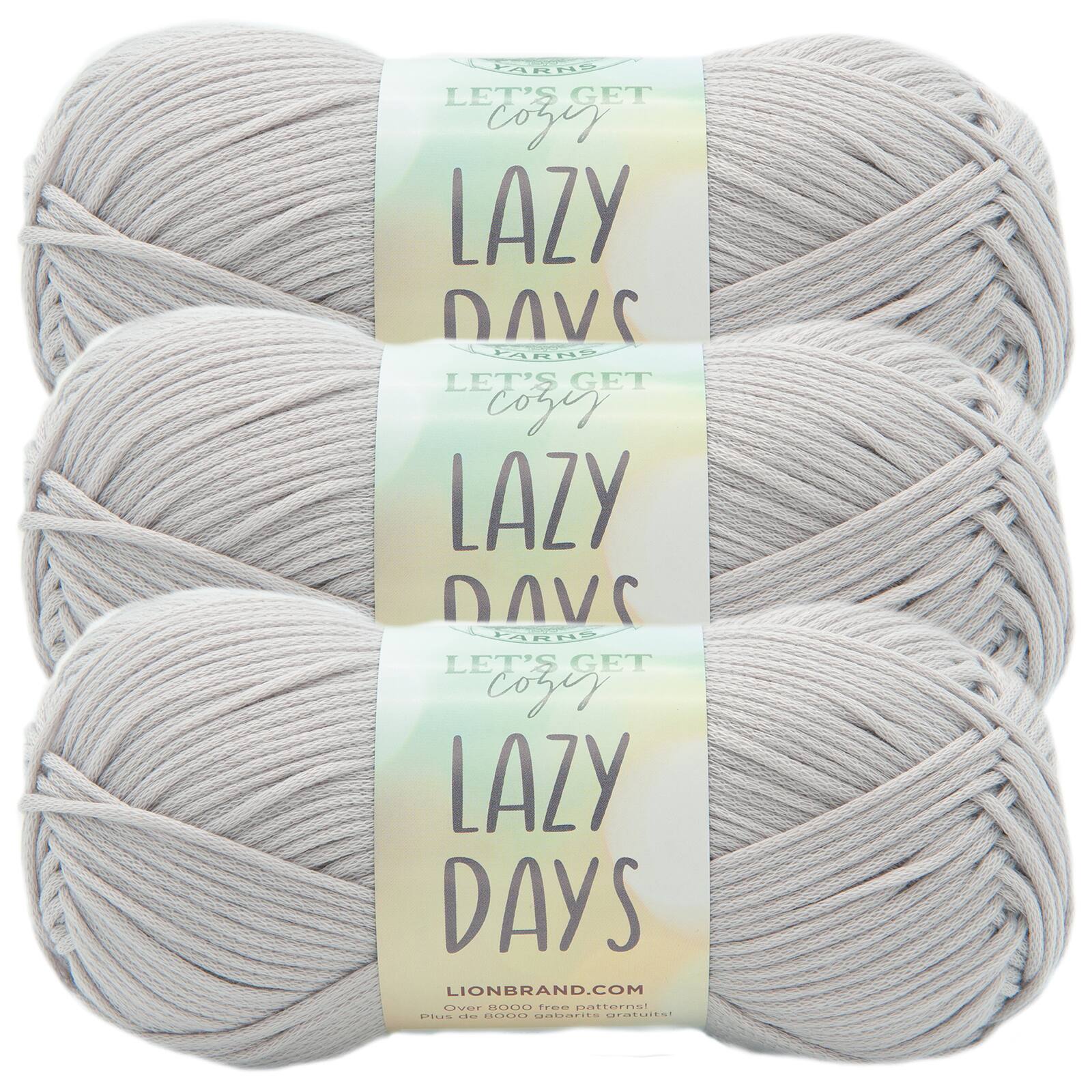 3 Pack Lion Brand® Lazy Days Yarn