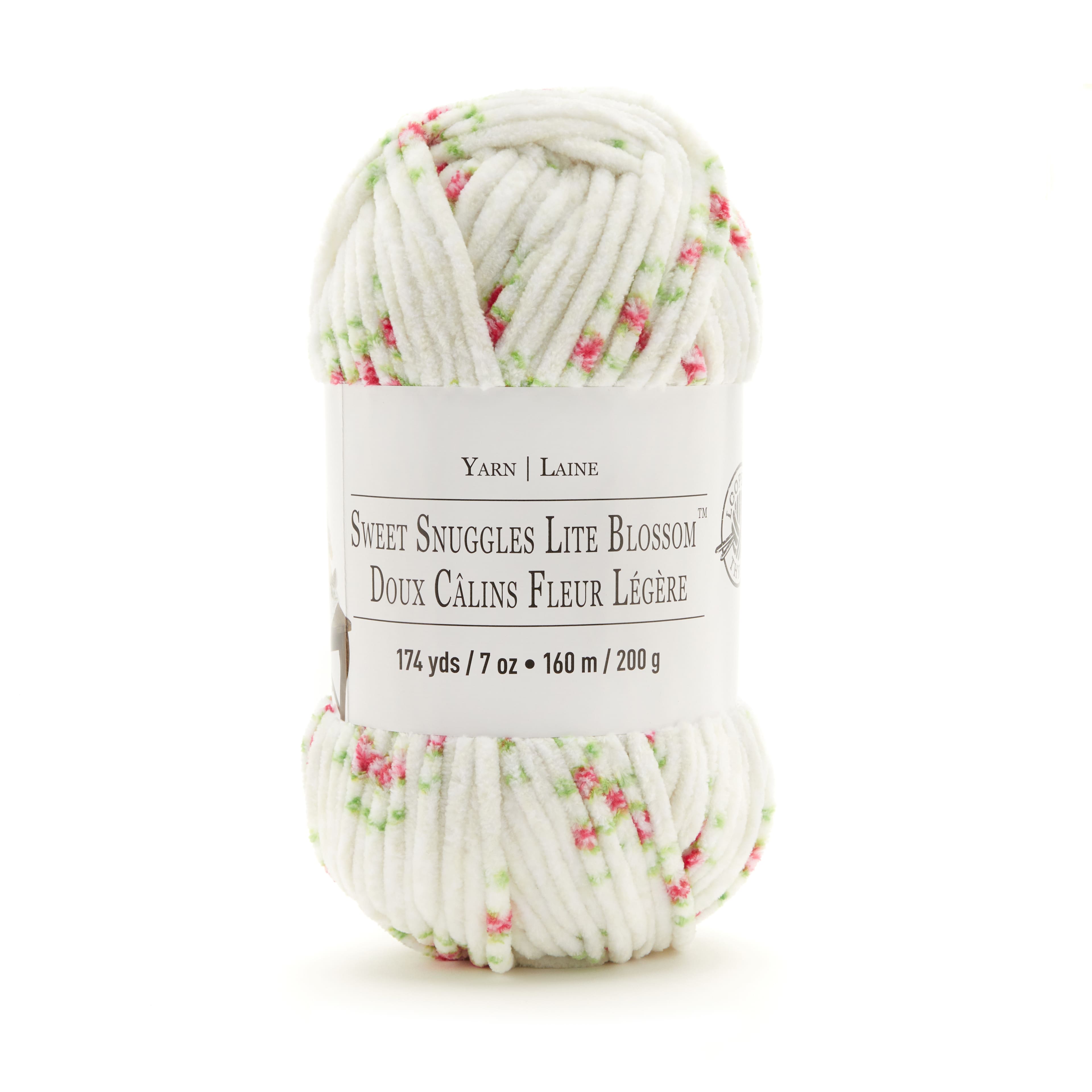 Sweet Snuggles Lite Blossom™ Yarn by Loops & Threads