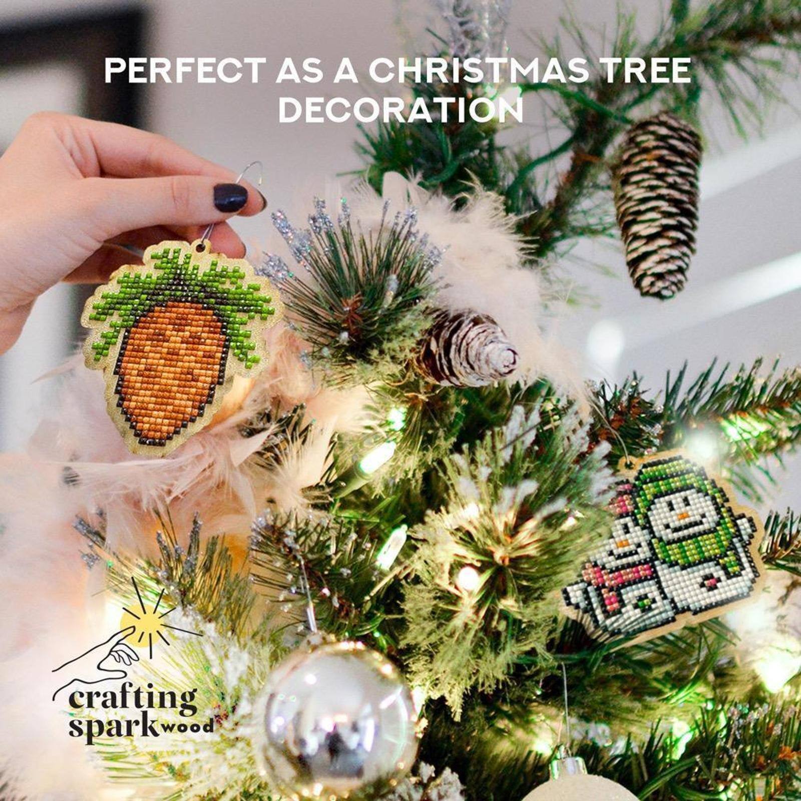 Wizardi Fruit Muffin Diamond Painting Ornament Kit