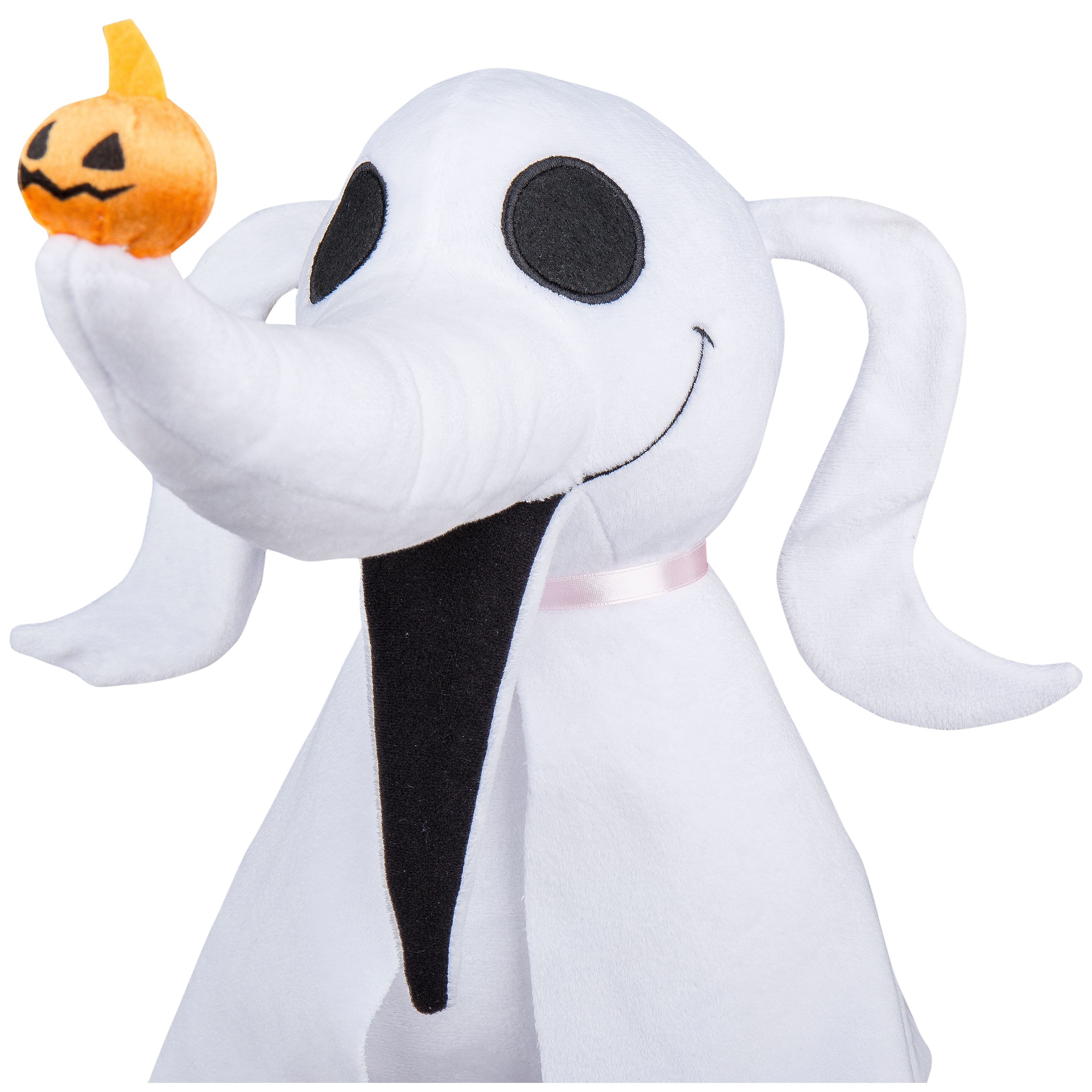 23.5" Zero Halloween Greeter with Jack-o'-Lantern Nose