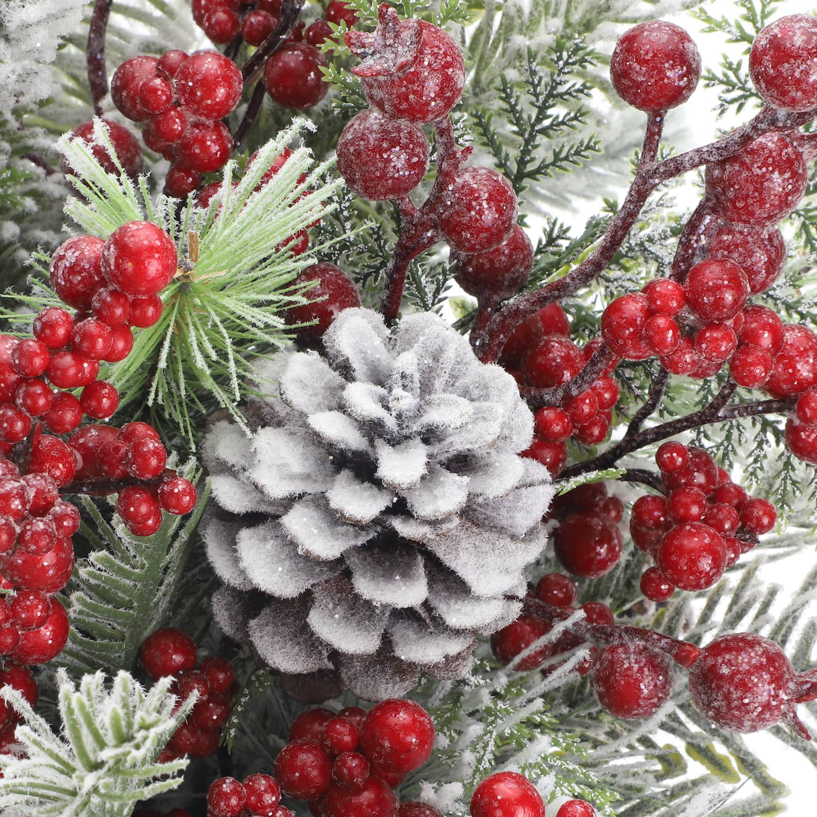 Snowy Pine & Red Berry Arrangement by Ashland®