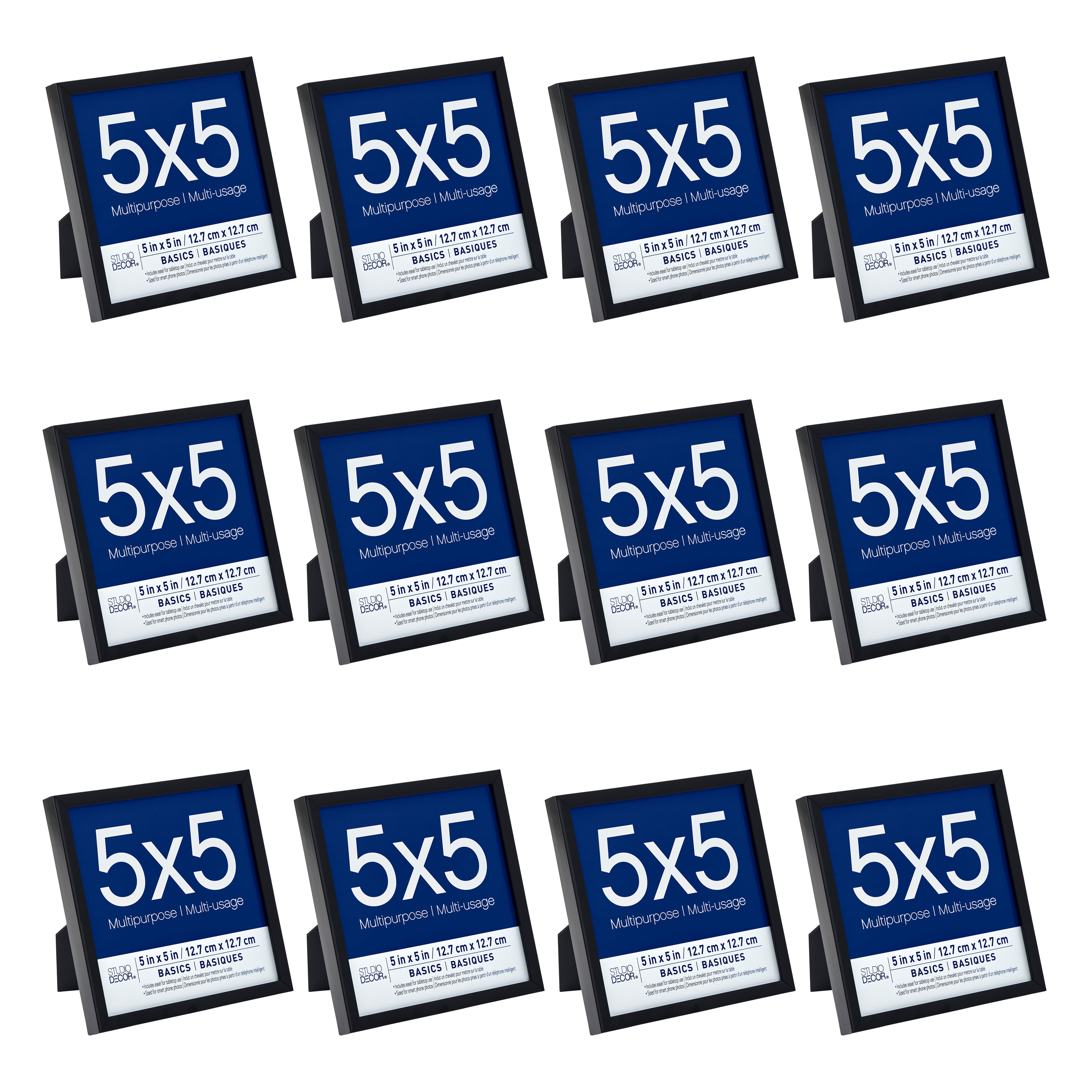 12 Pack: Black Multipurpose Frame, Basics by Studio Décor®