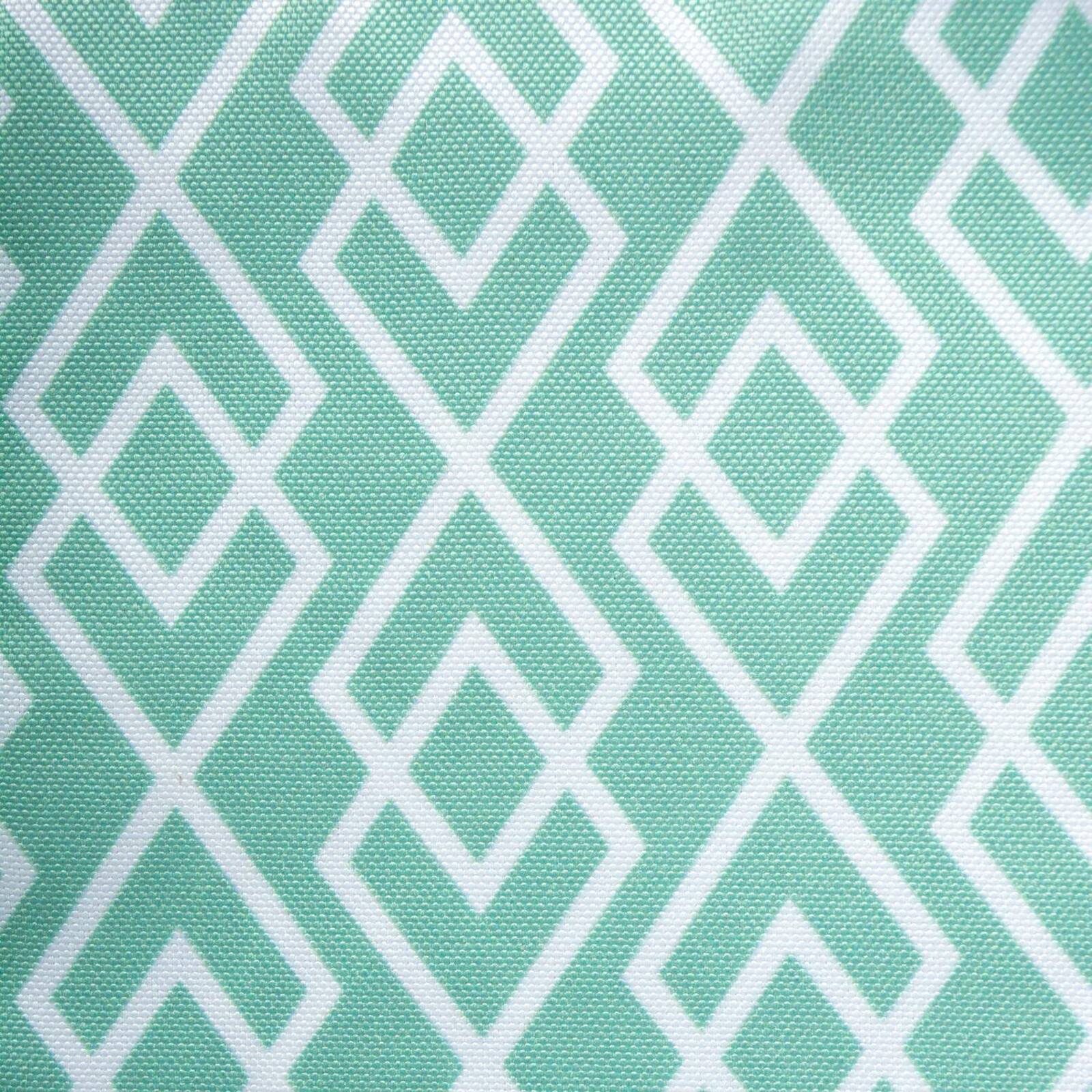 Aqua Diamond Outdoor Table Runner 14" x 72"