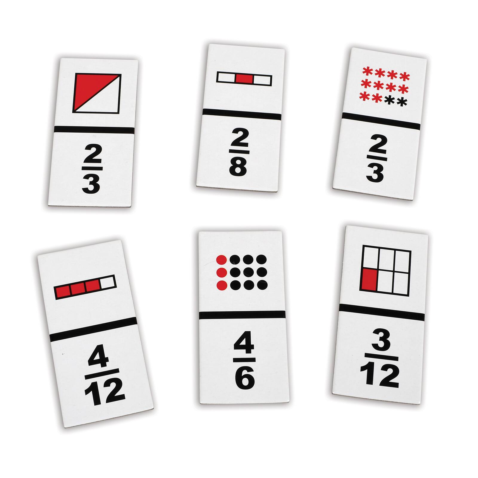 Learning Advantage™ The Original Fraction Dominoes, 2 Ct