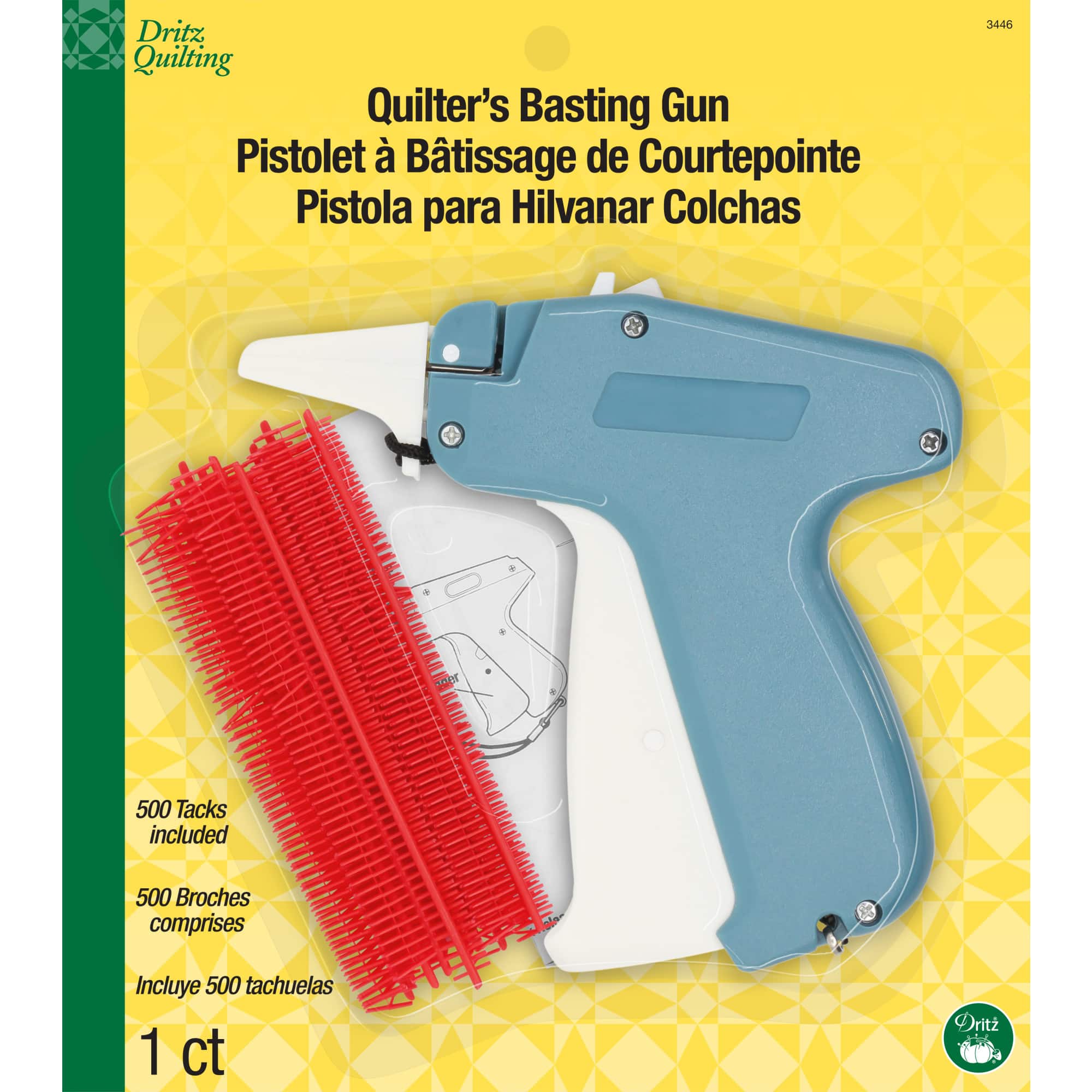Micro Stitch Gun - Ideal for basting quilts, fallen hems, hem drapes &  decorative crafts : : Home & Kitchen