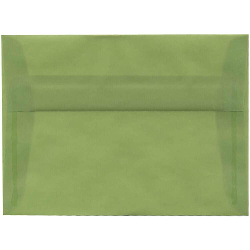 JAM Paper A7 Translucent Vellum Invitation Envelopes, 50ct.