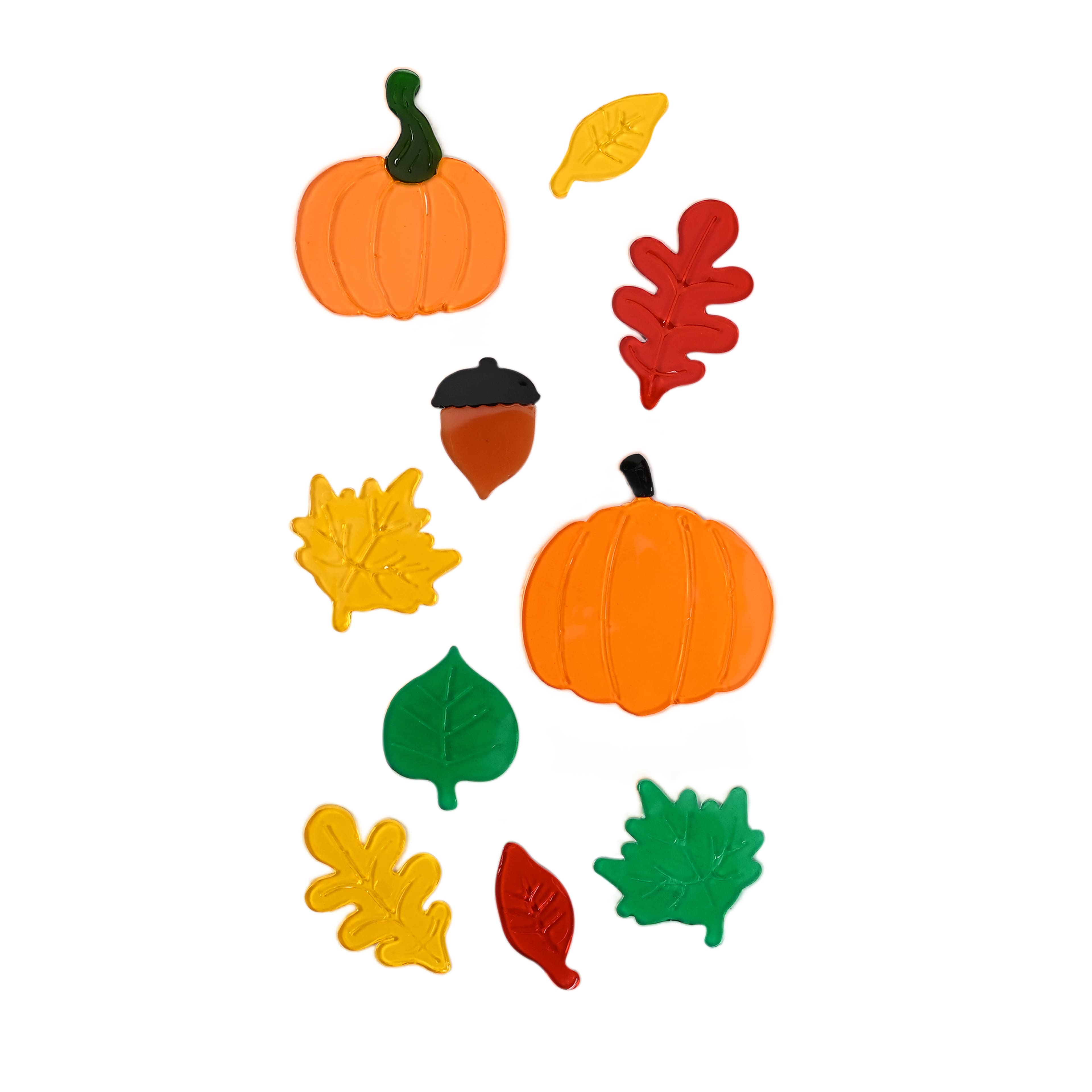 Pumpkin &#x26; Leaf Gel Clings by Creatology&#x2122;