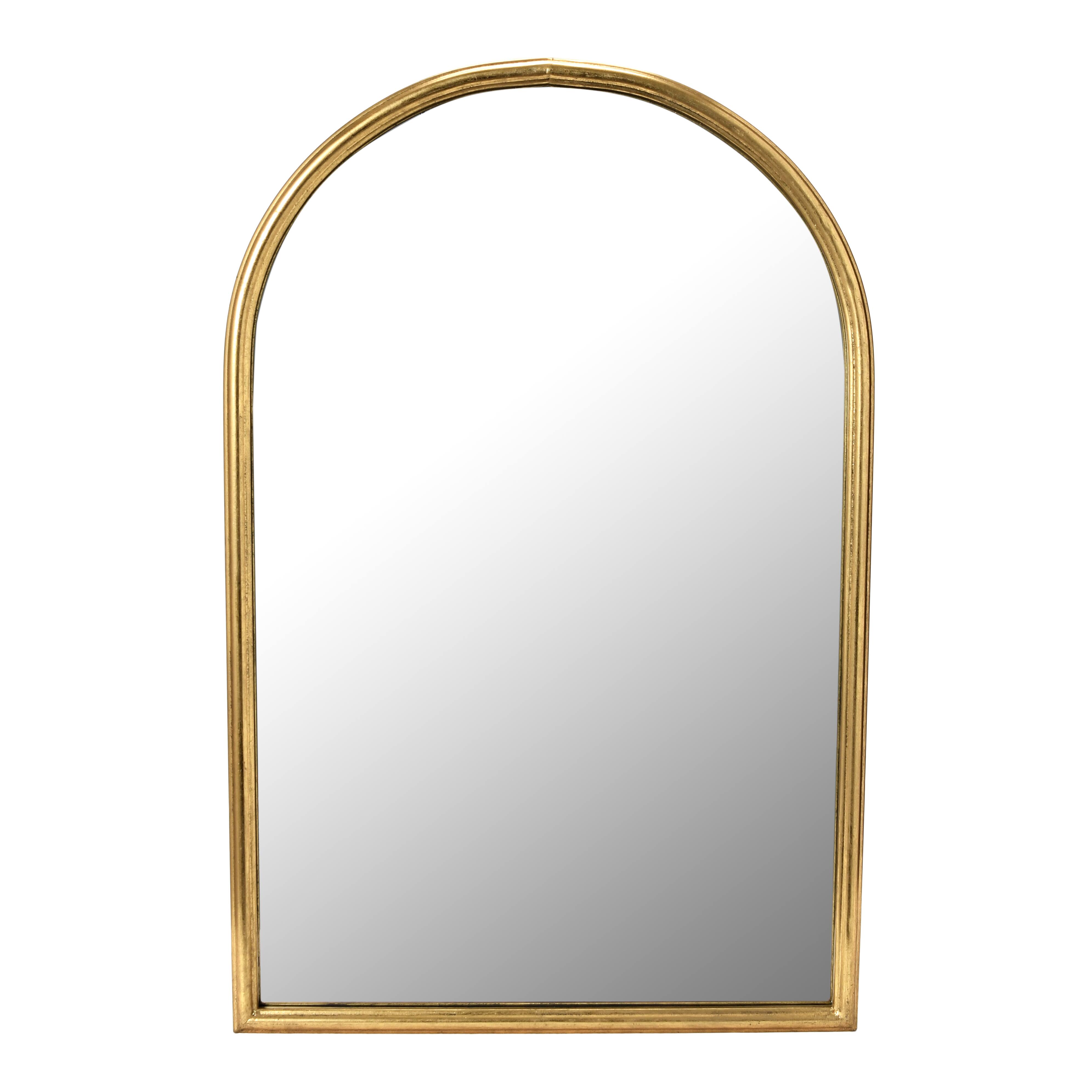 Gold Finish Arched Metal Framed Wall Mirror Michaels