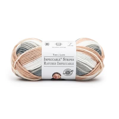 Buy in Bulk - 18 Pack: Impeccable® Stripes Yarn by Loops & Threads ...