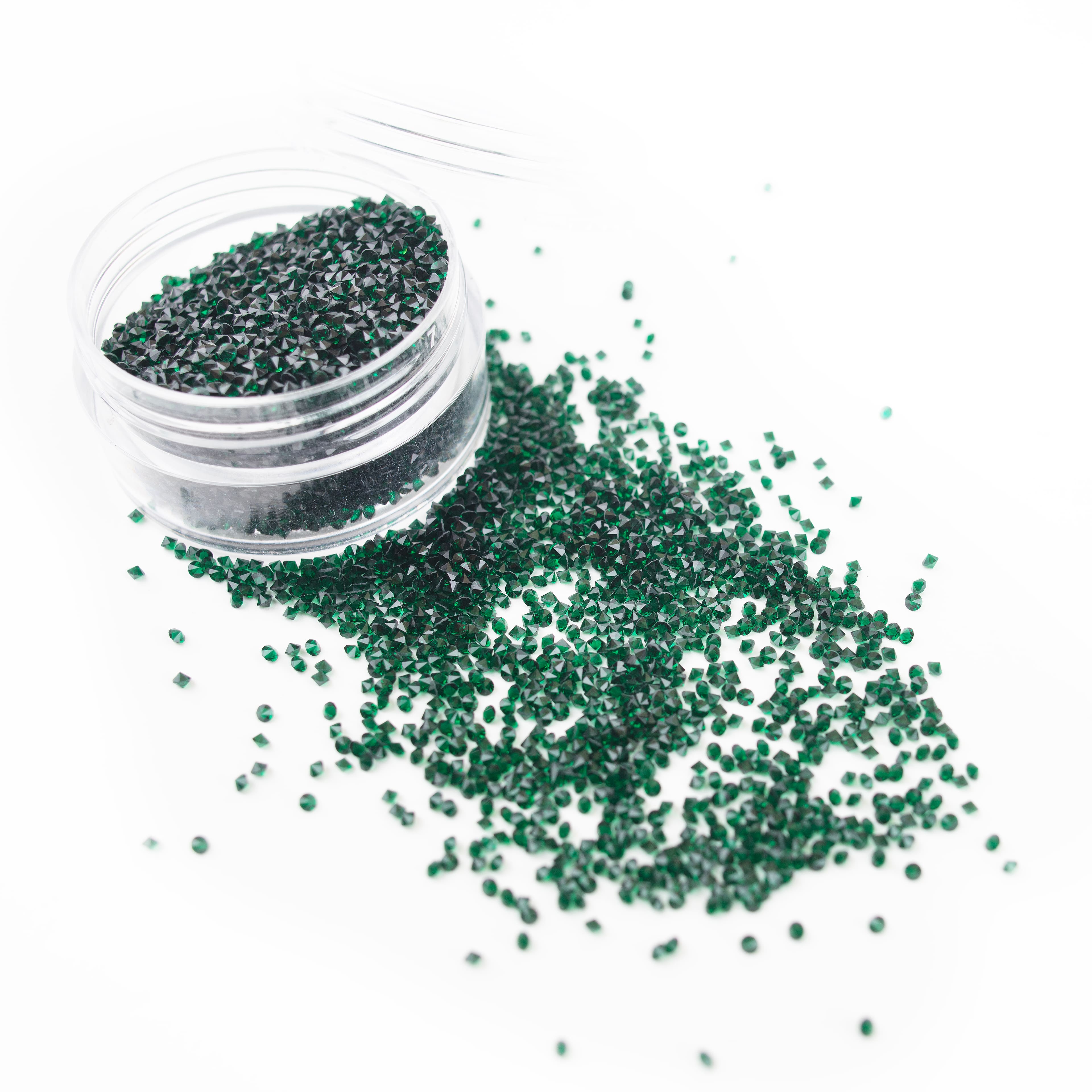 1.2mm Glass Micro Rhinestones by Bead Landing™, 0.7oz.