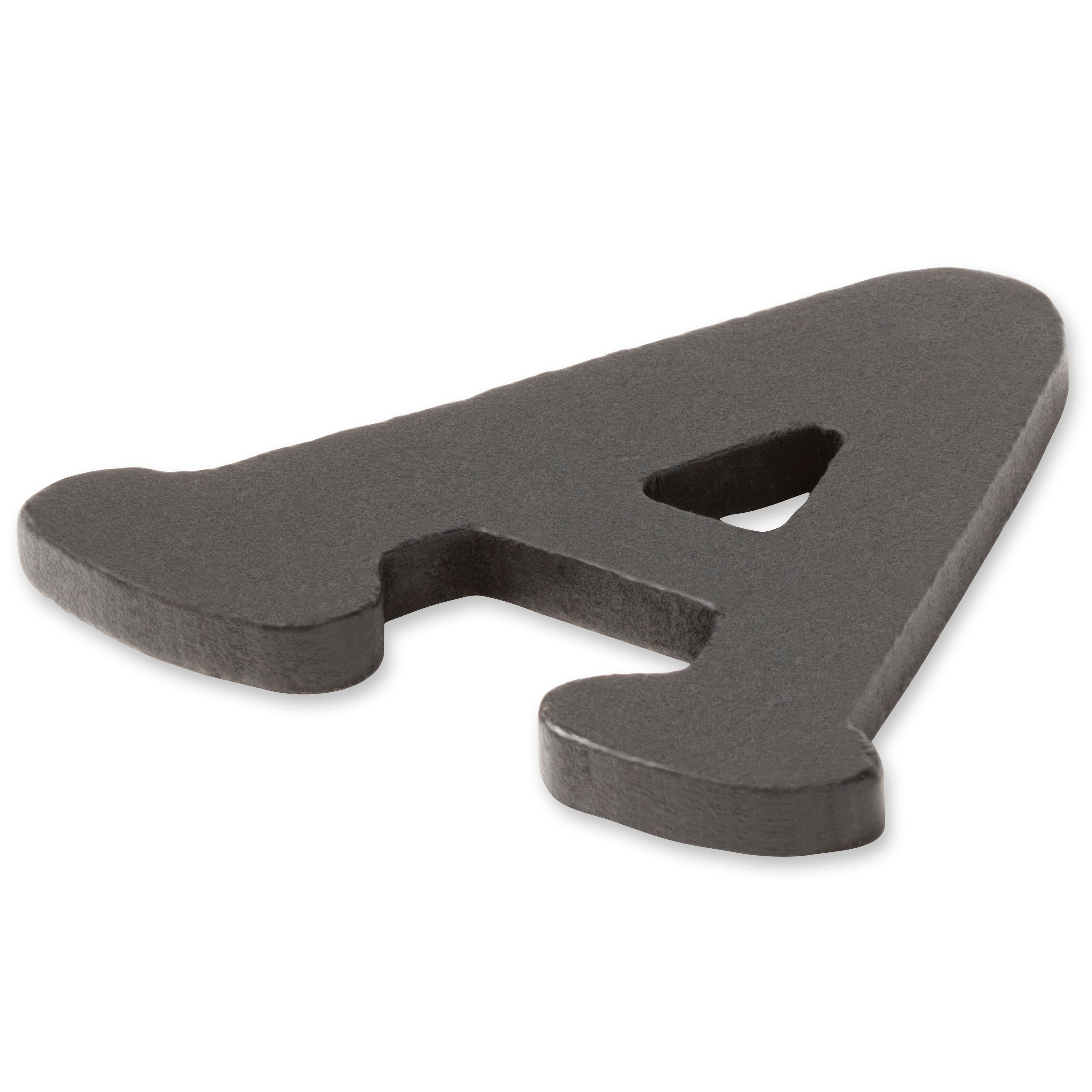 2.5" Black MDF Whimsy Letter by Make Market