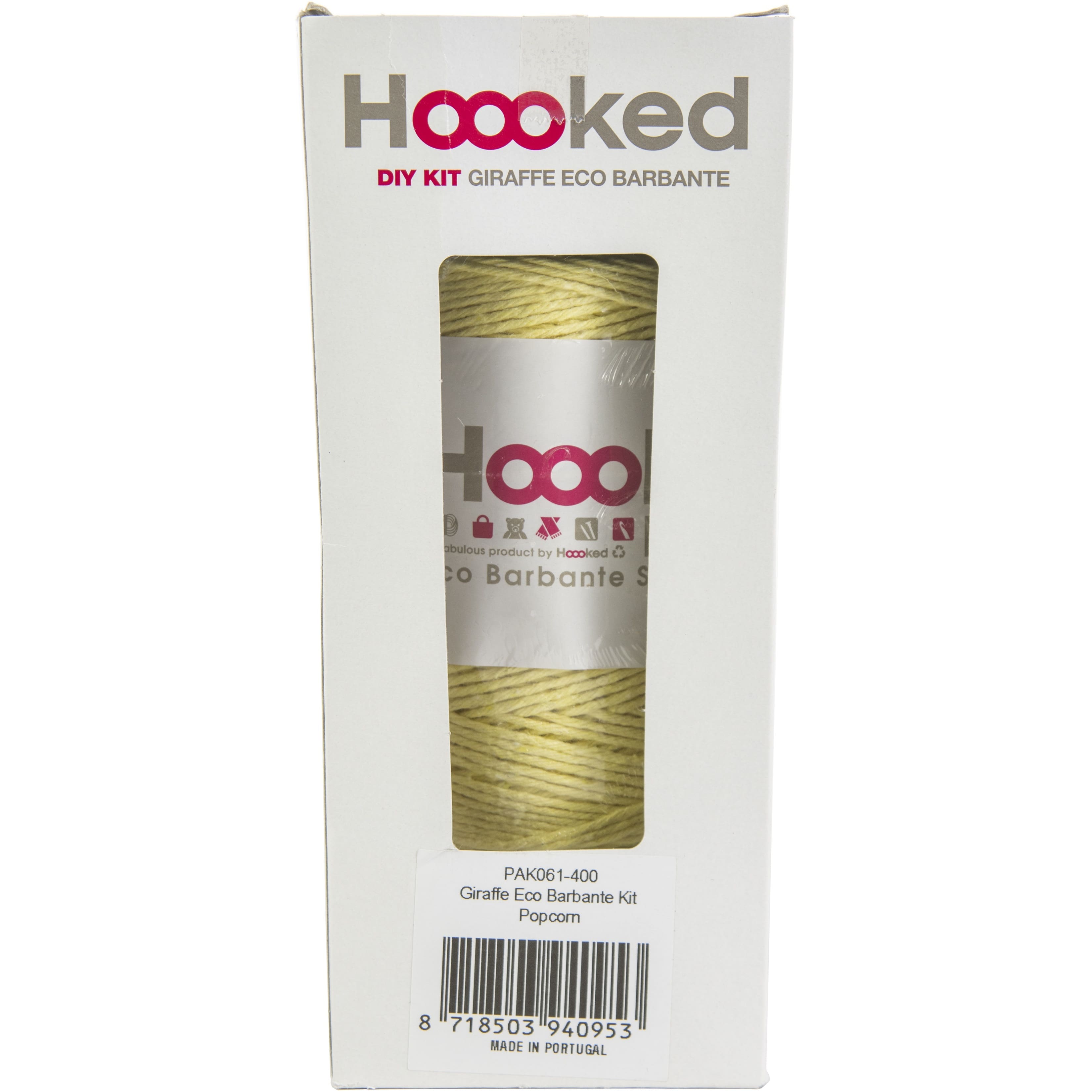 Hoooked DIY Ziggy the Yellow Giraffe Eco Barbante Crochet Kit