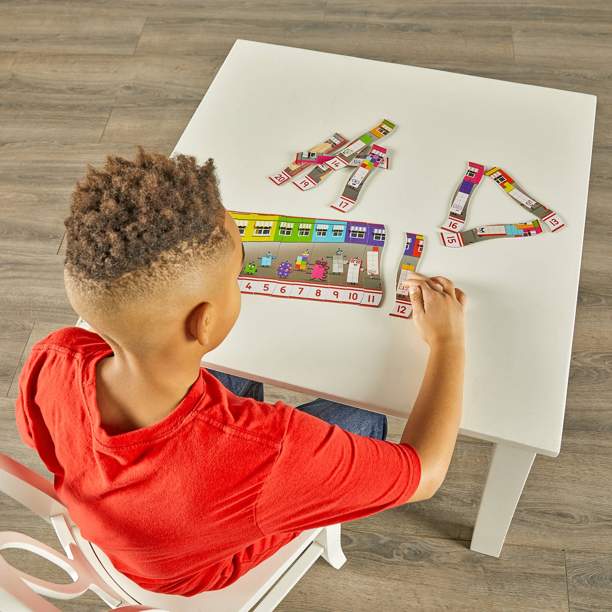 hand2mind Numberblocks® Simple Cut Sequencing Puzzle Set