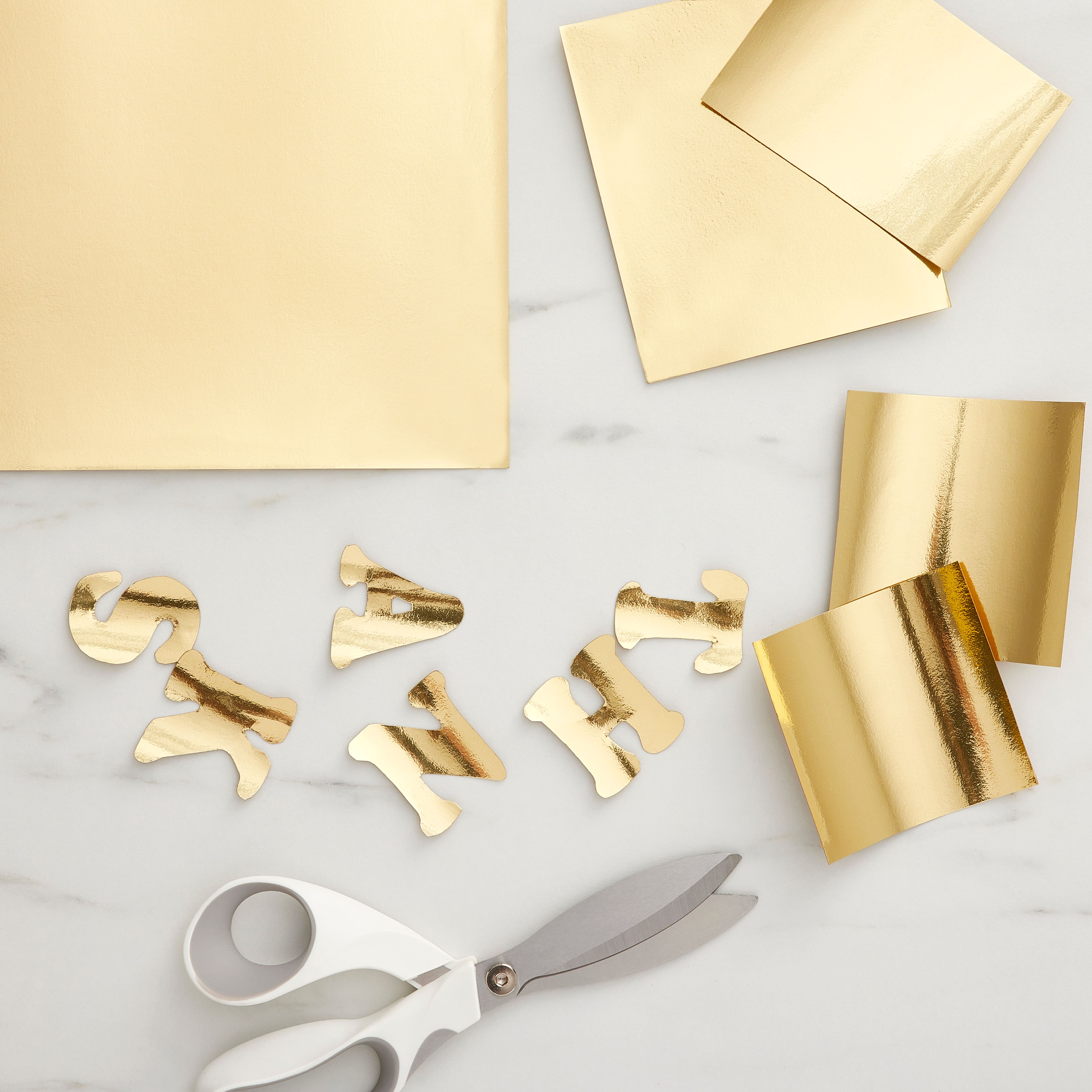 12 Packs: 25 ct. (300 total) Gold Foil 8.5" x 11" Cardstock Paper by Recollections™