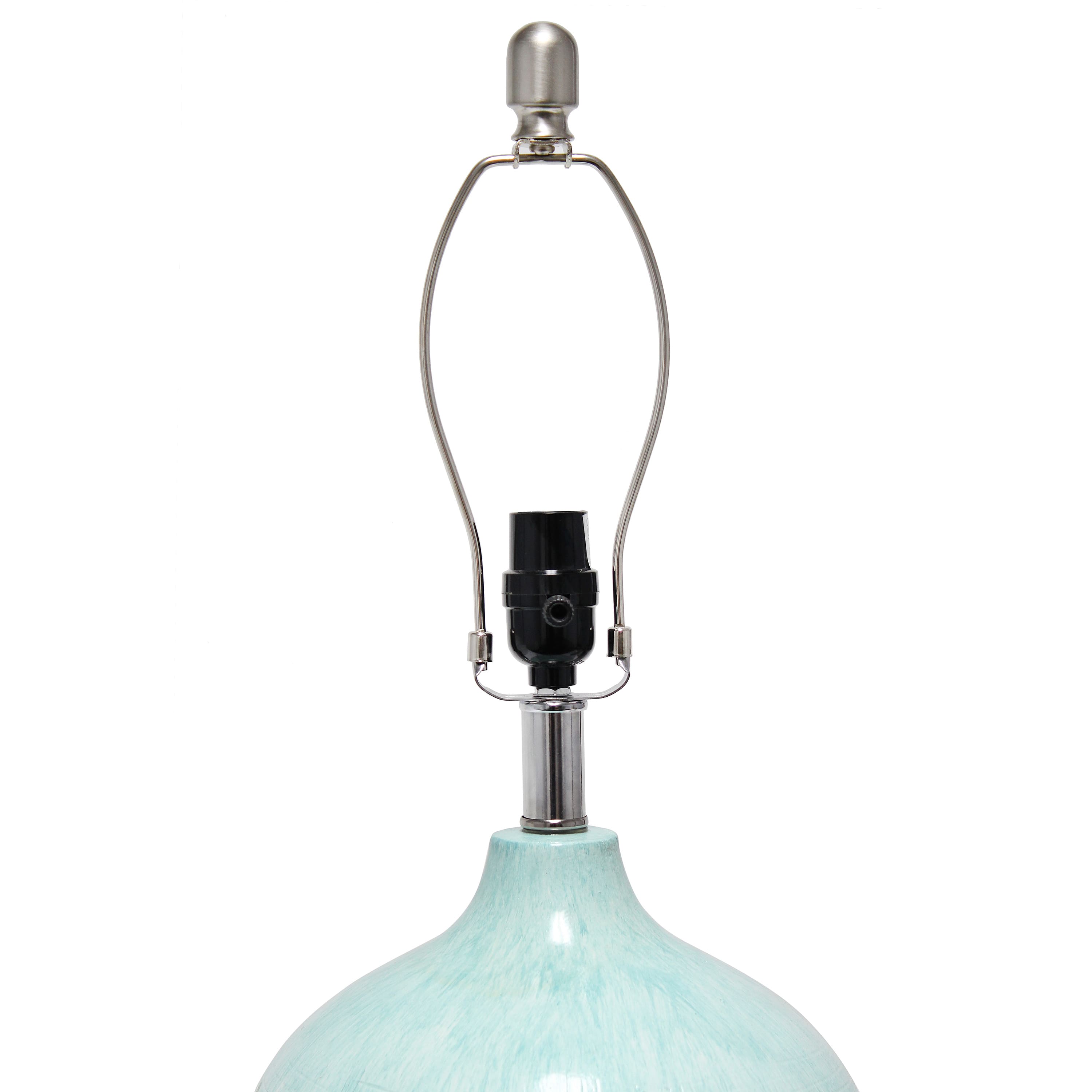 Lalia Home Bayside Horizon 24&#x22; Table Lamp with Fabric Shade