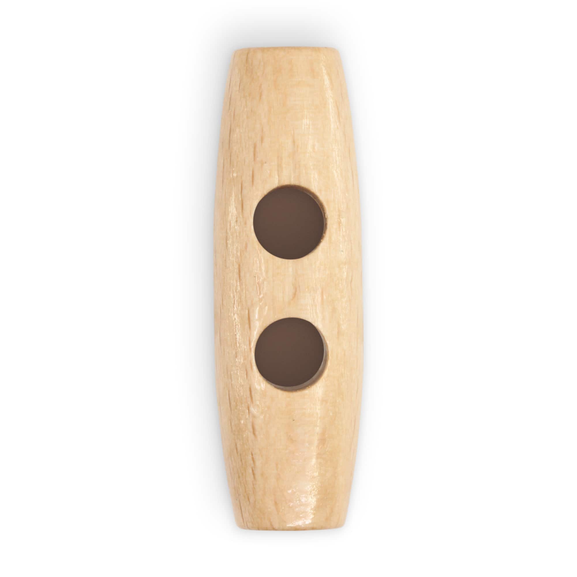Dritz&#xAE; 41mm Natural Sustainable Wood Toggle Button, 3ct.