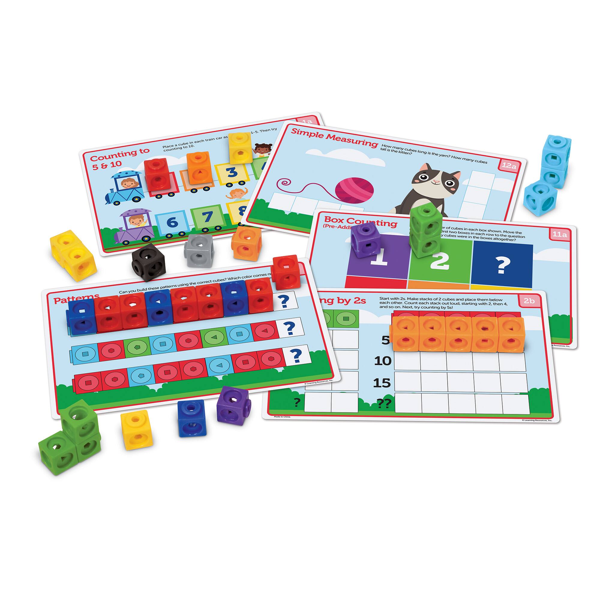 Learning Resources Mathlink Cubes Preschool Math Activity Set | Michaels