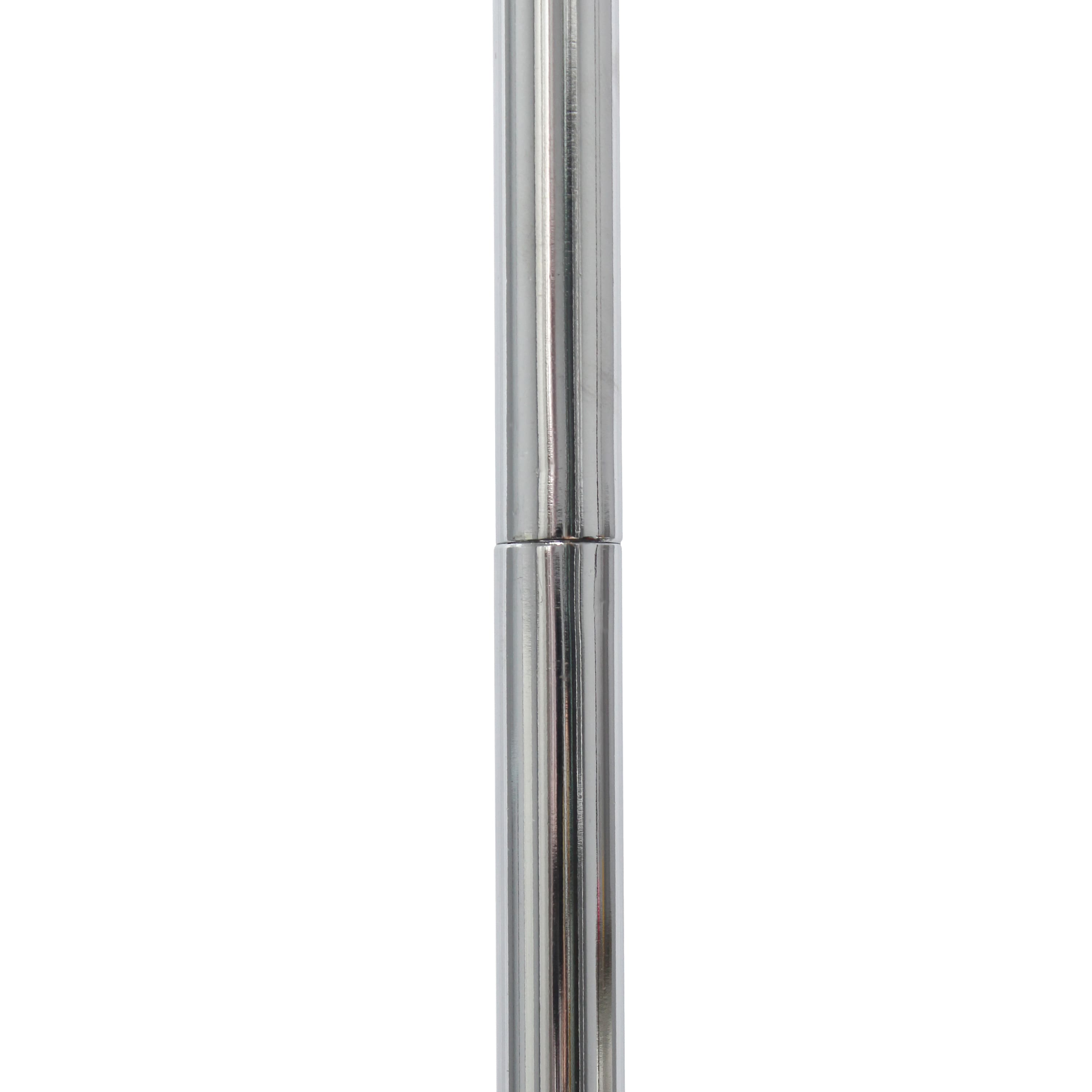 Simple Designs 65&#x22; Arched Brushed Nickel Floor Lamp