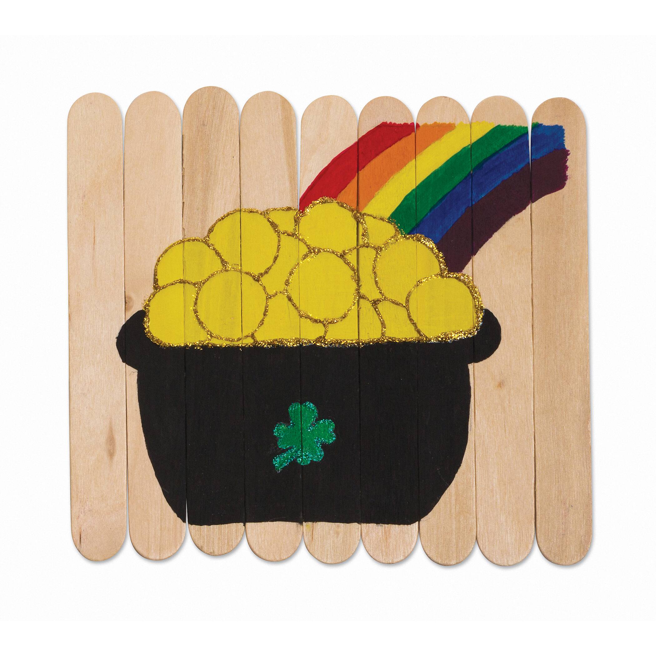 Creativity Street® Jumbo Craft Sticks, 12 Packs of 100