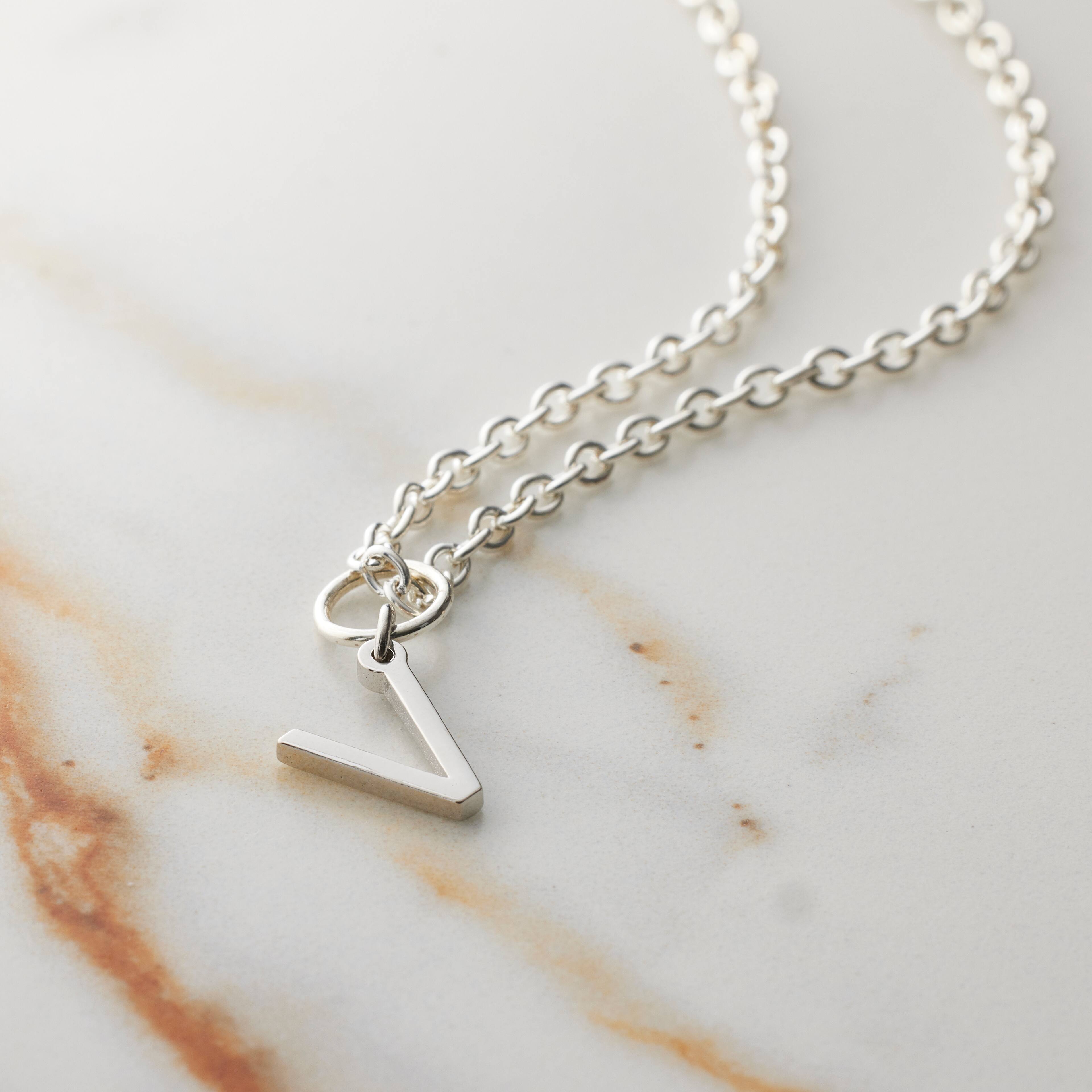 12 Pack: Sterling Silver Alphabet Charm by Bead Landing™