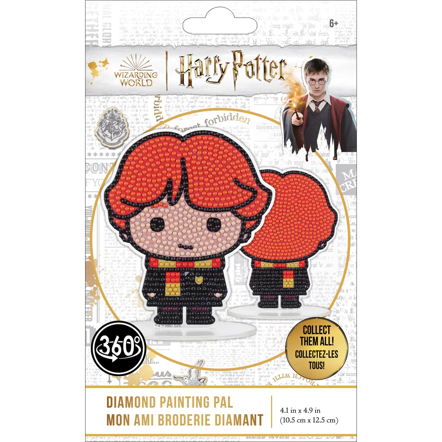 Camelot&#xAE; Dots Harry Potter&#x2122; Ron Diamond Painting Pal Kit