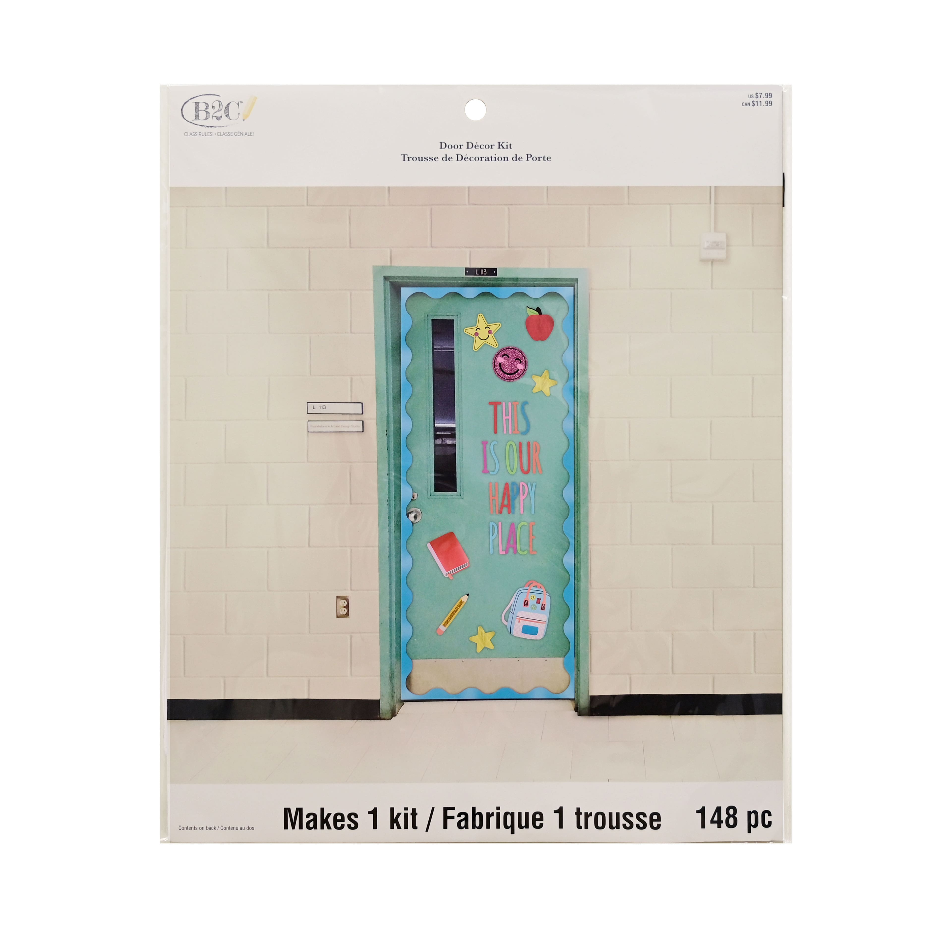 Happy Place Door Décor Kit by B2C™