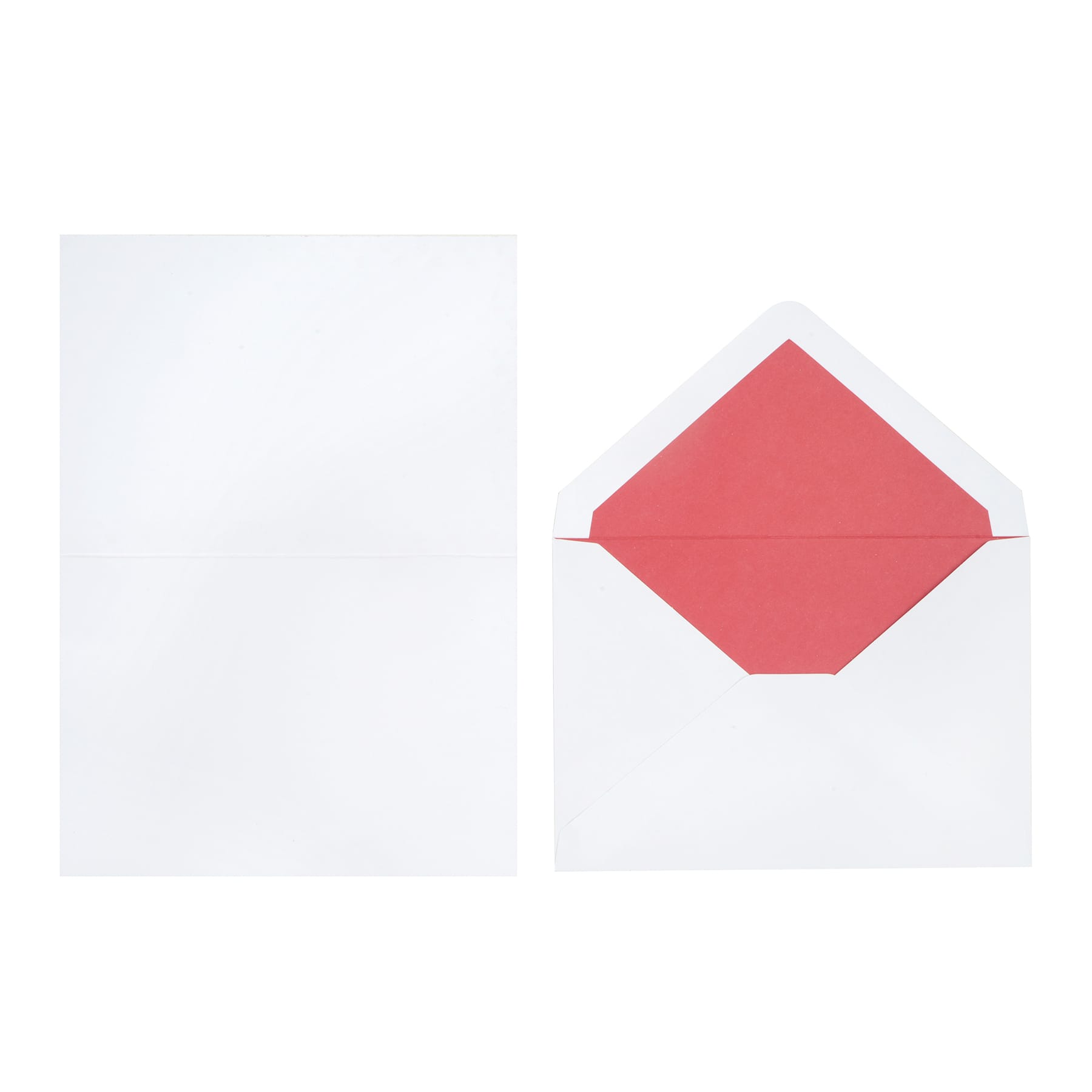 Valentine&#x27;s Day 3.5&#x22; x 4.87&#x22; Pink &#x26; Red Hearts Cards &#x26; Envelopes, 24ct. by Recollections&#x2122;