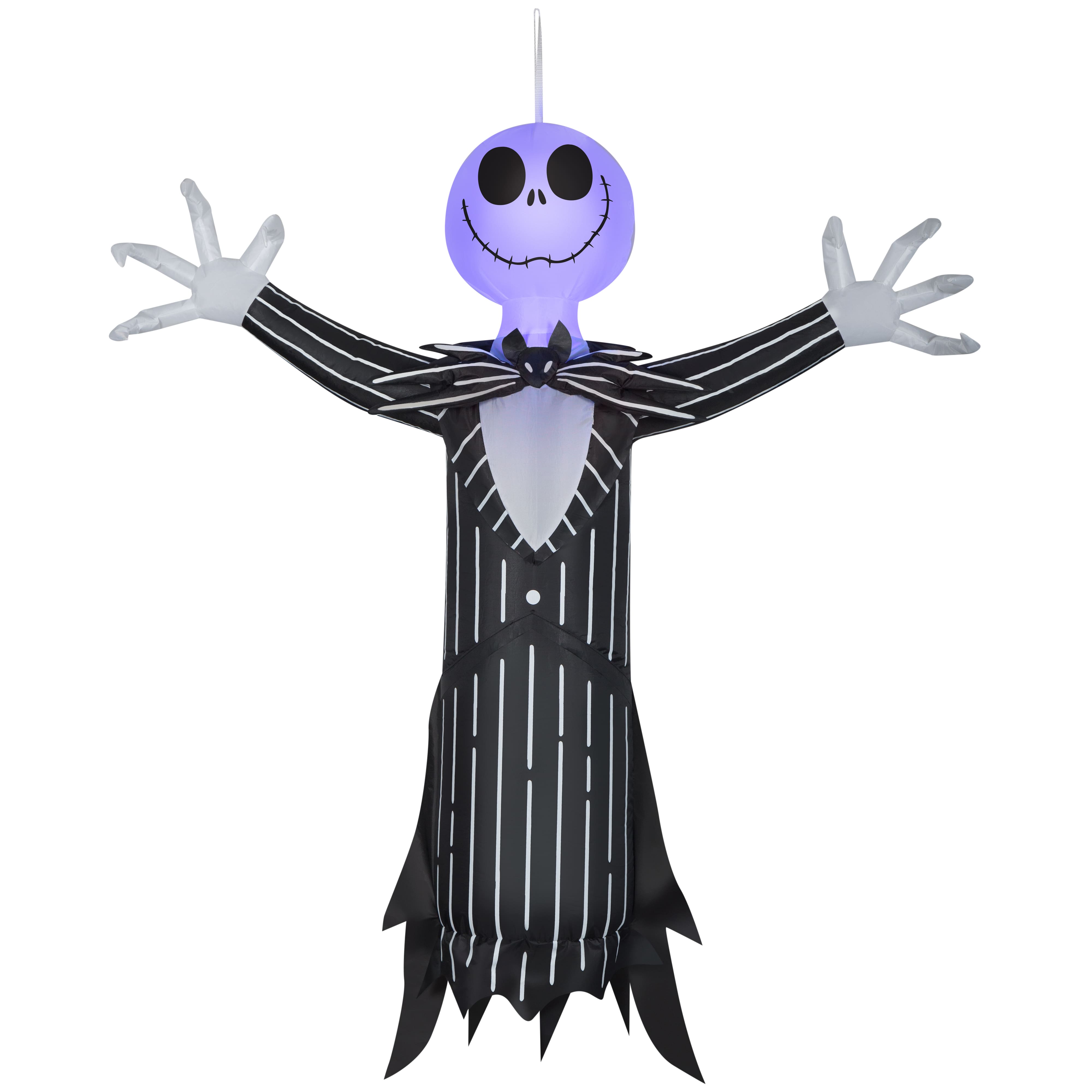 4ft. Airblown® Inflatable Hanging Jack Skellington with Blinking Lights