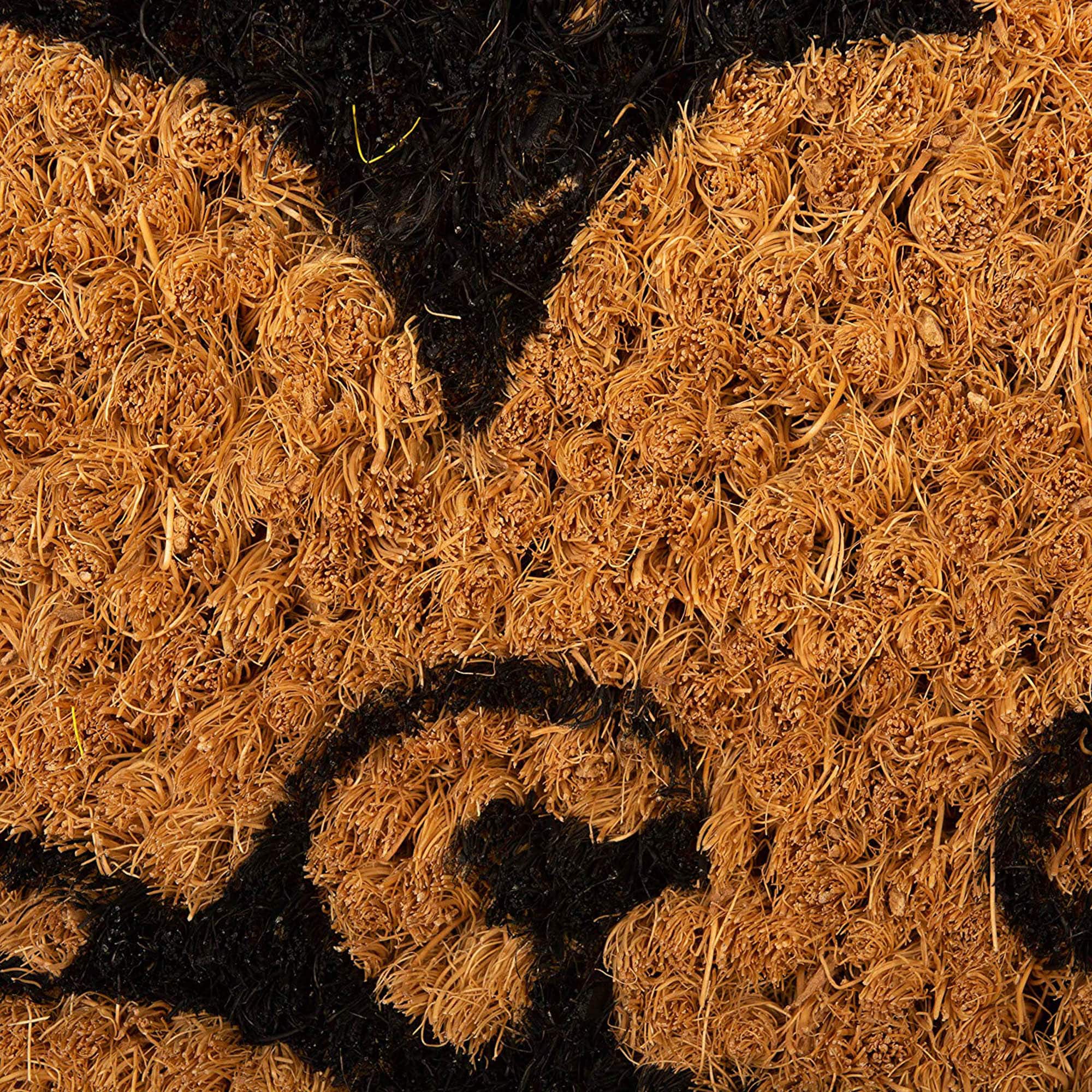 DII® Regal Fleur De Lis Vinyl Back Coir Doormat