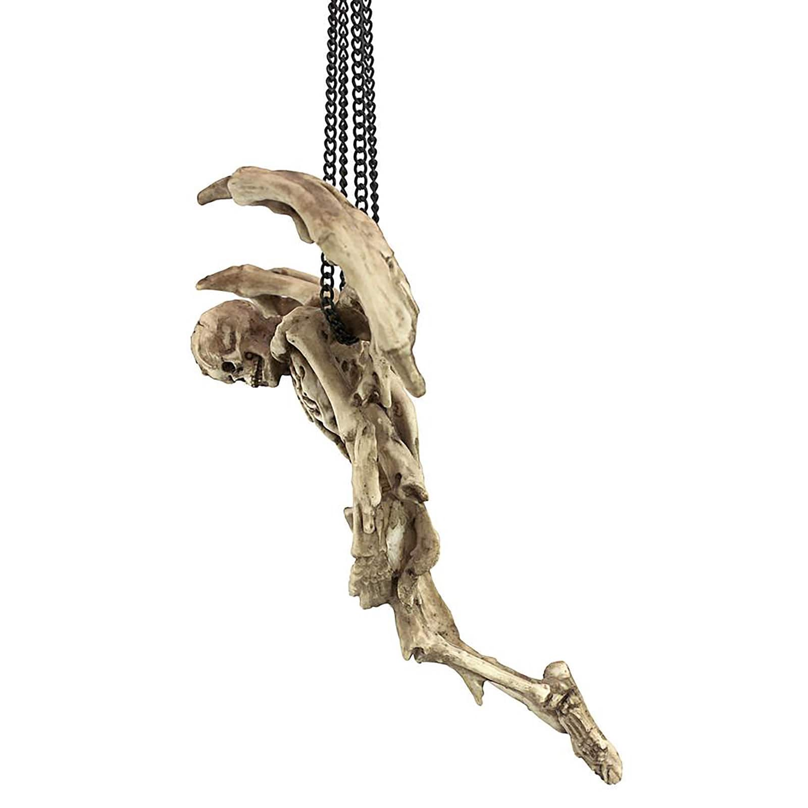 Design Toscano Suspending Death Gothic Hanging Skeleton Sculpture