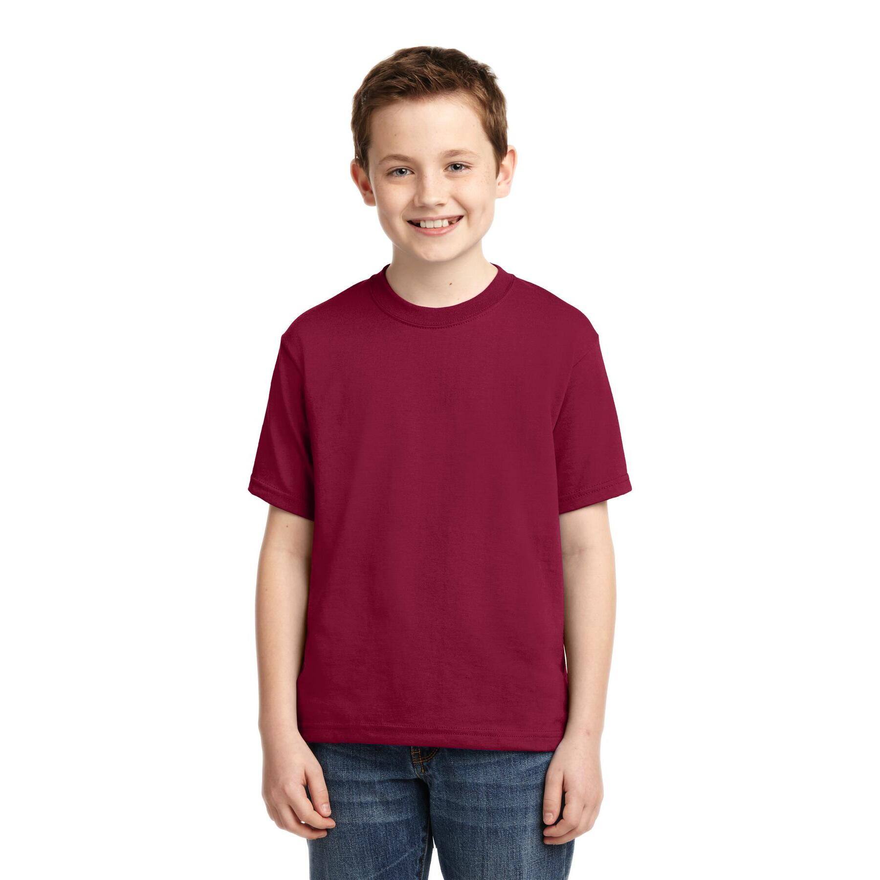 JERZEES&#xAE; Dri-Power&#xAE; Colors 50/50 Cotton/Poly Youth T-Shirt
