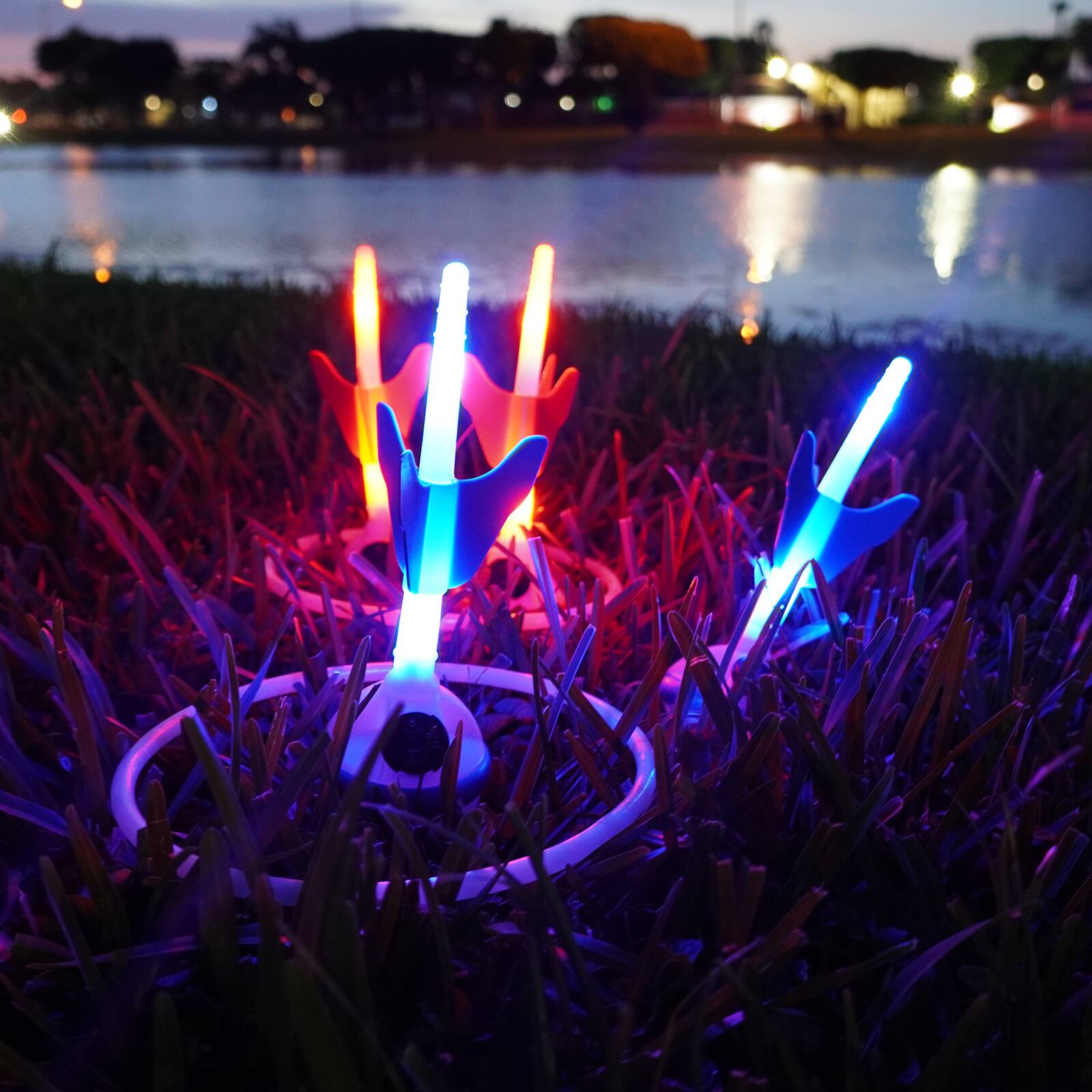 YardCandy Illuminated Lawn Darts Set