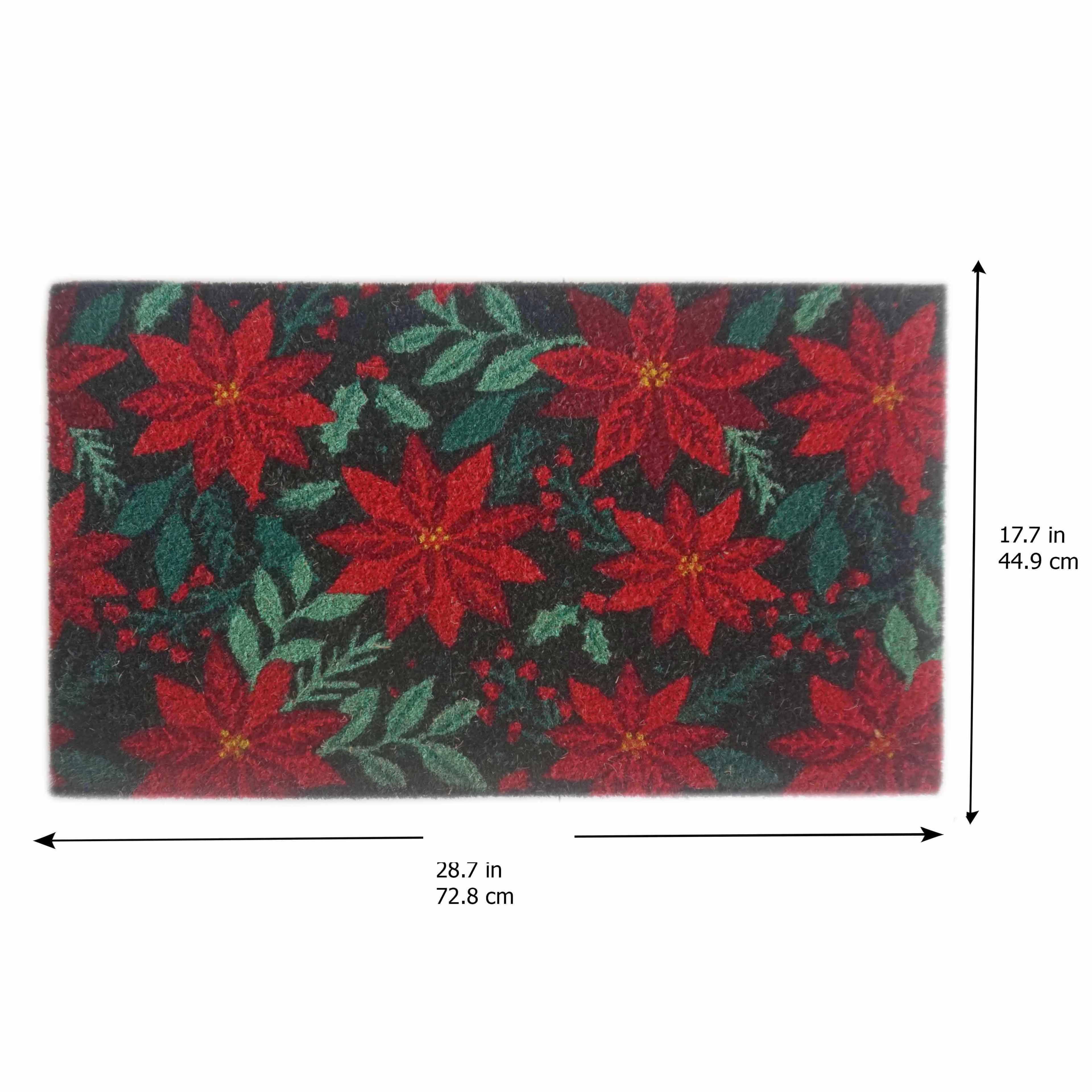 Poinsettia Doormat by Ashland&#xAE;