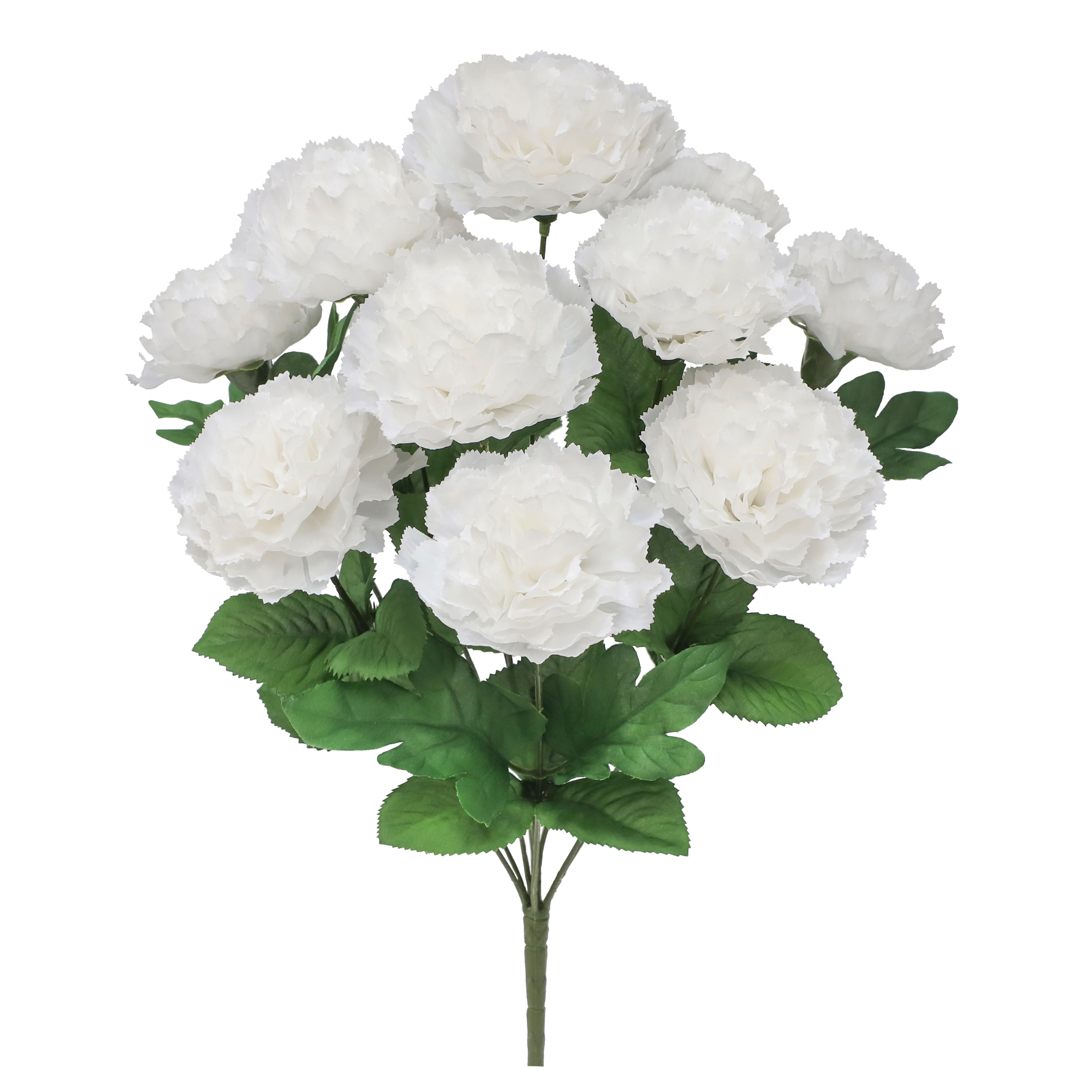 18&#x22; Cream Carnation Bush by Ashland&#xAE;