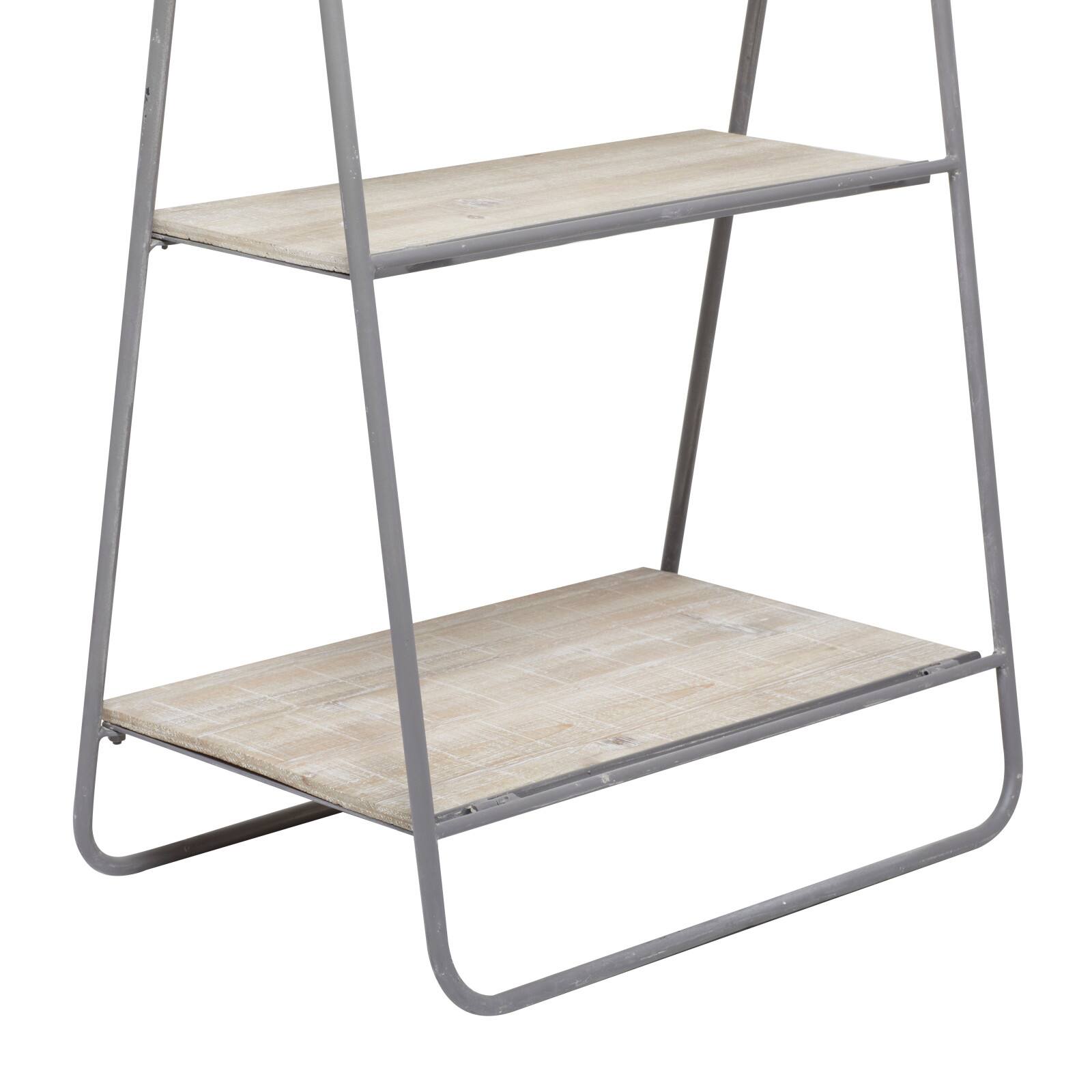 36&#x22; Iron Farmhouse Shelving Unit