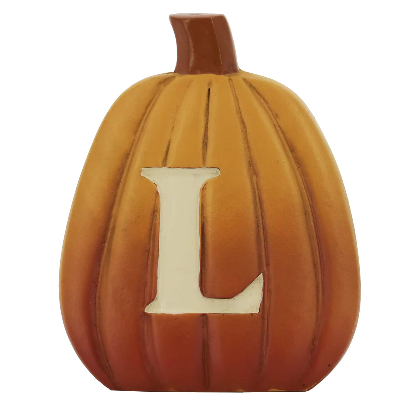 Monogram Pumpkin Tabletop D&#xE9;cor by Ashland&#xAE;