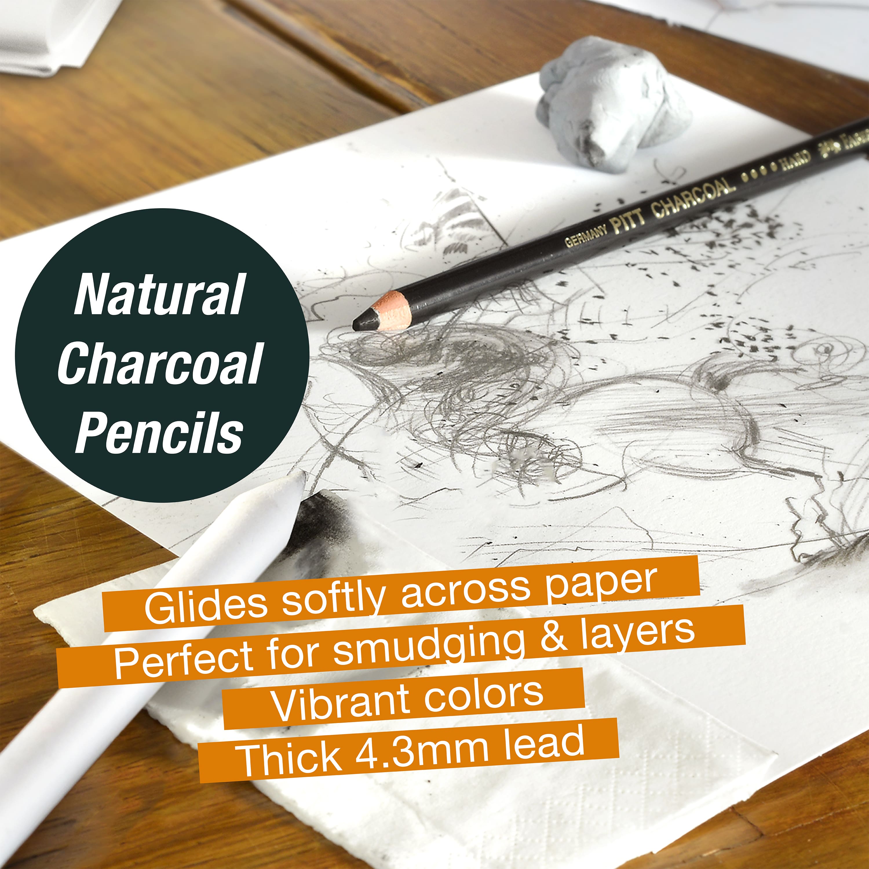 Faber-Castell&#xAE; Dry Mediums Art &#x26; Graphic Try It Box Set