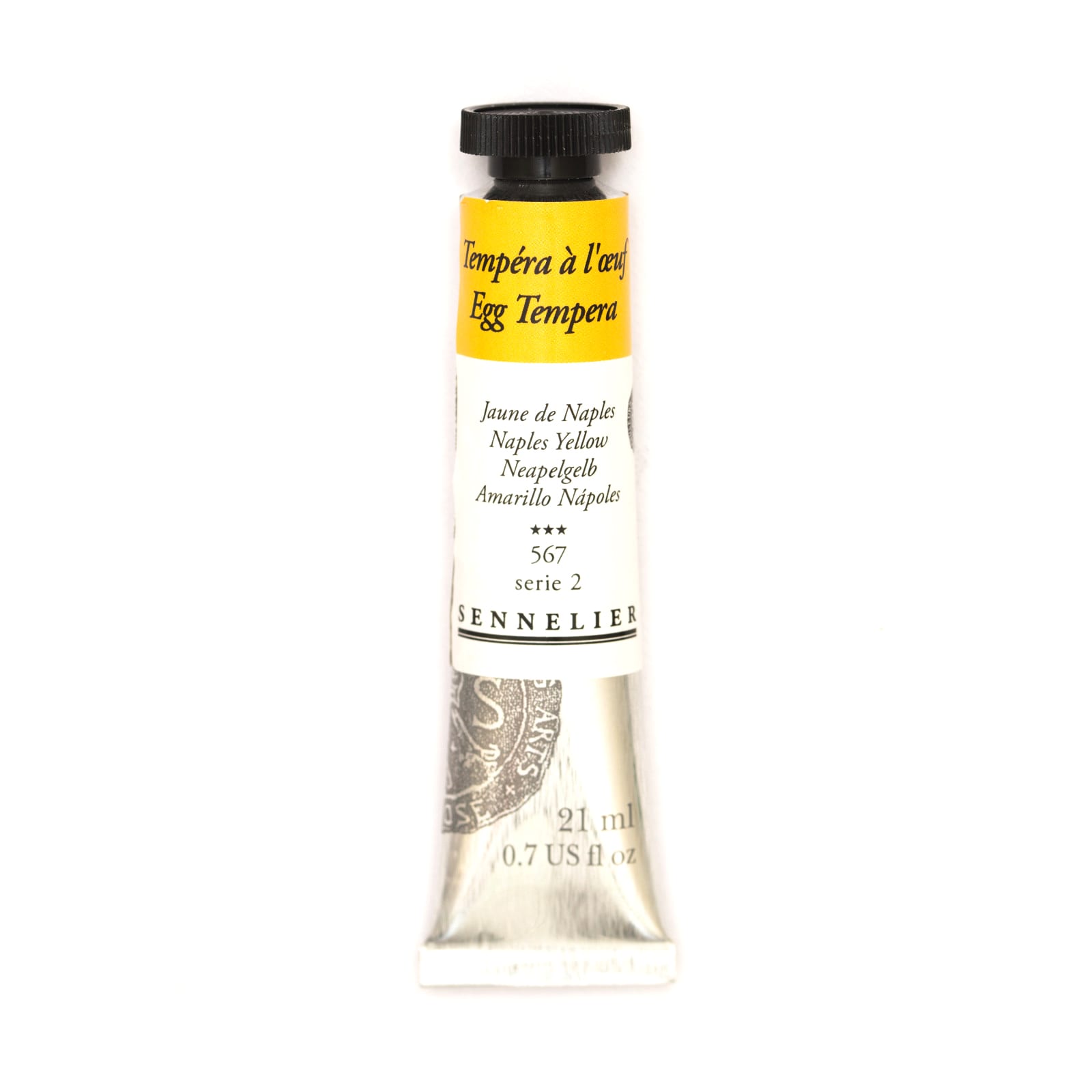 Sennelier Egg Tempera Naples Yellow 21 ml